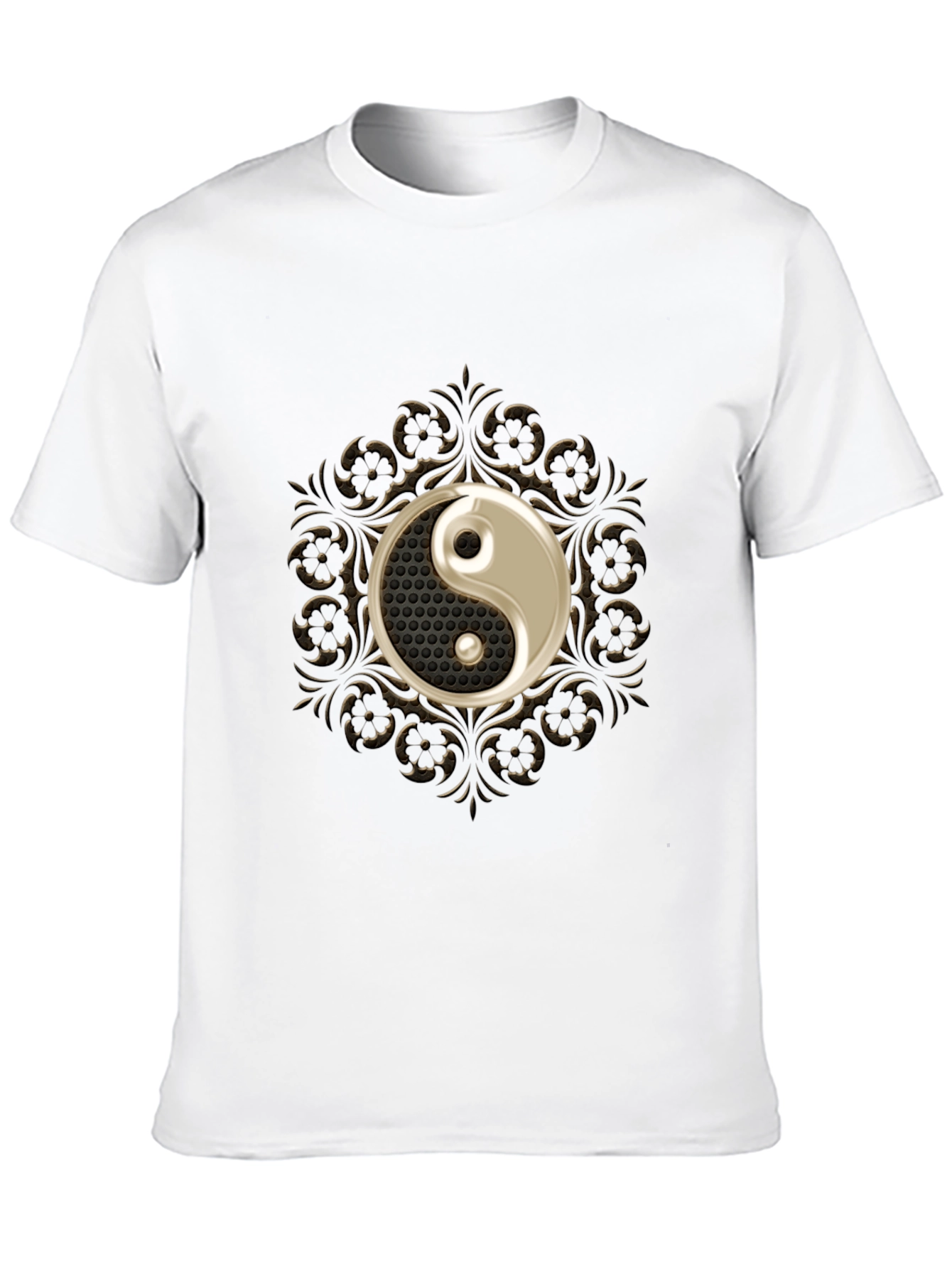 Yin Yang Graphic Tee - Balance Design
