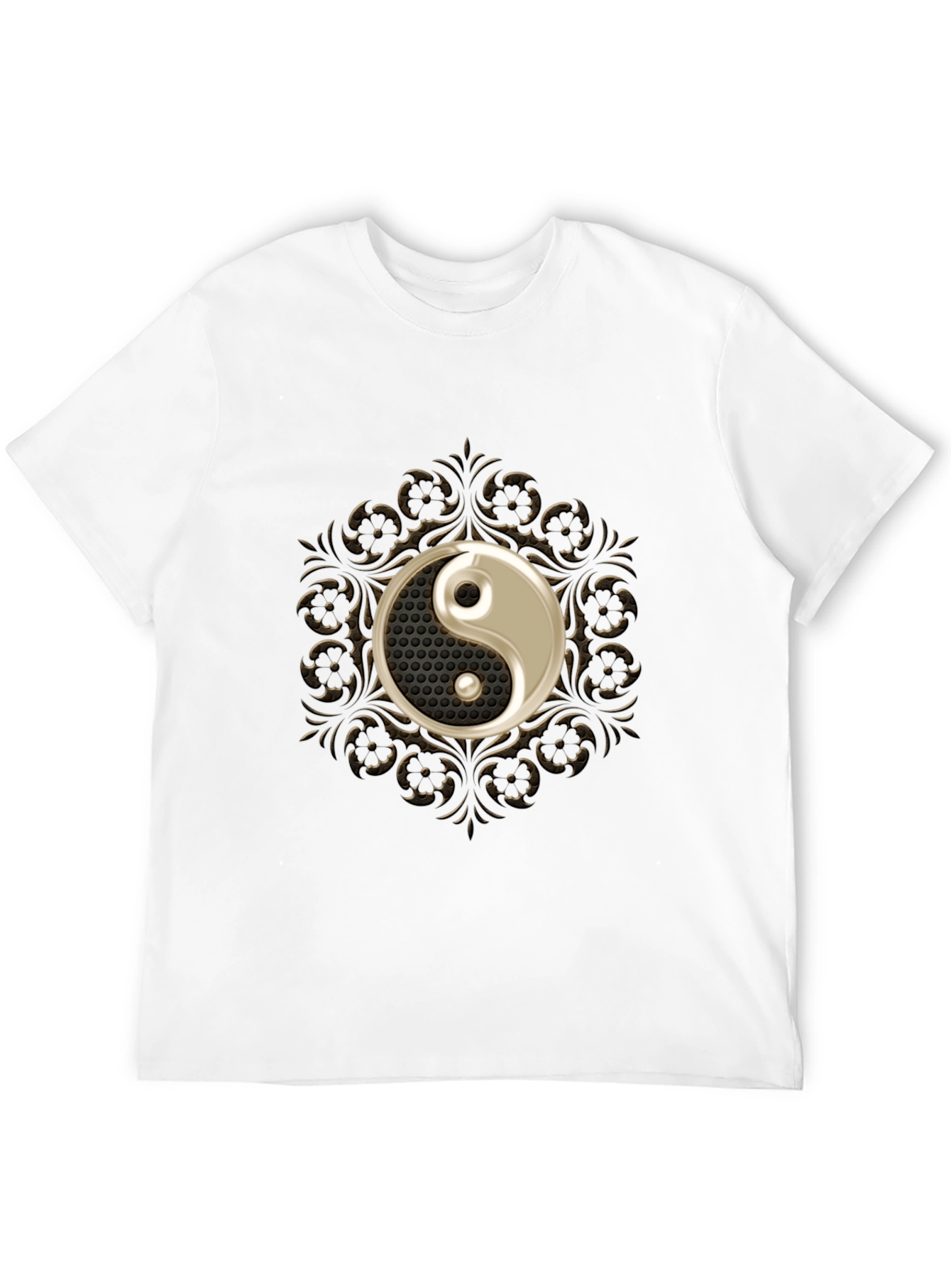 Yin Yang Graphic Tee - Balance Design