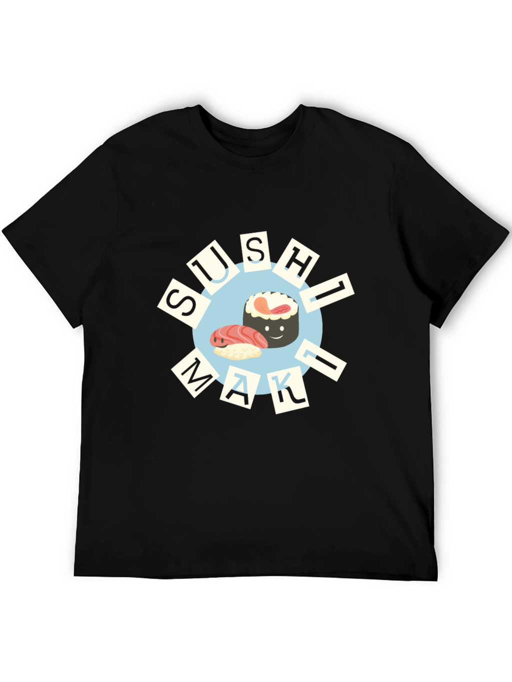 Sushi Maki T-Shirt - Cute Foodie Design