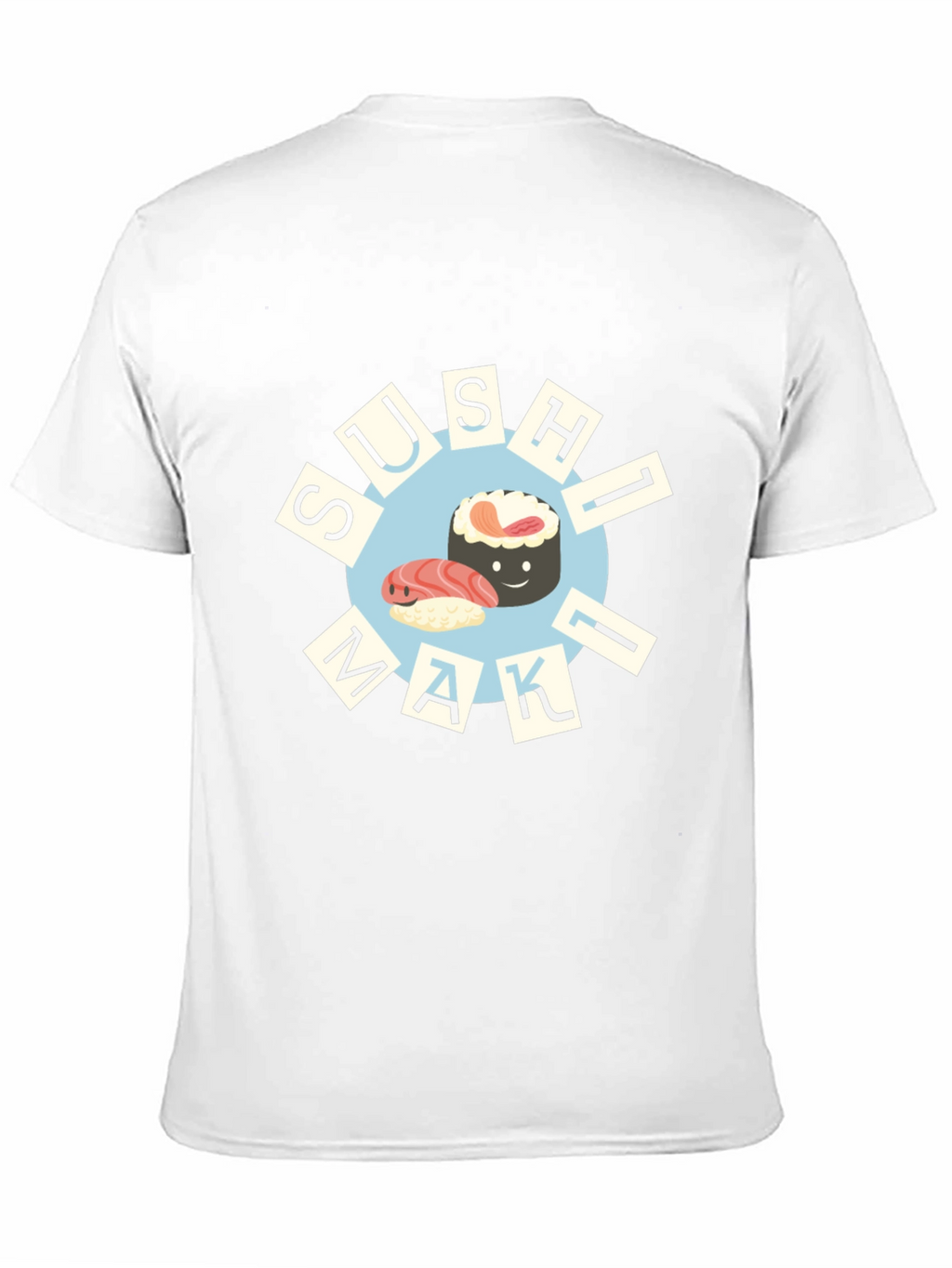 Sushi Maki T-Shirt - Cute Foodie Design