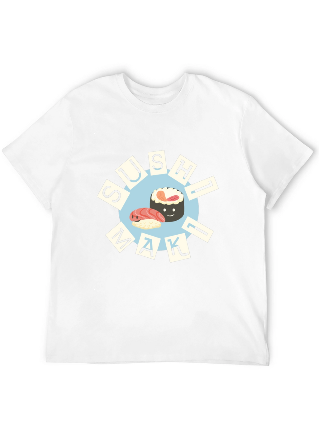 Sushi Maki T-Shirt - Cute Foodie Design