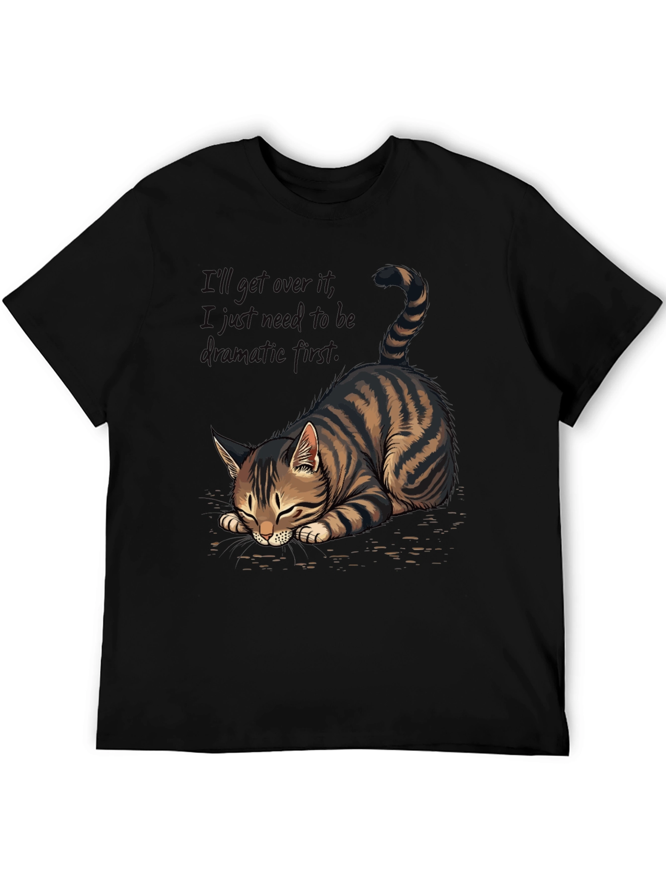 Dramatic Cat Tee