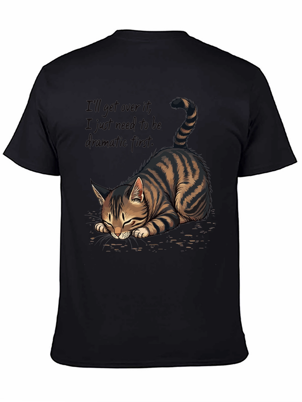 Dramatic Cat Tee