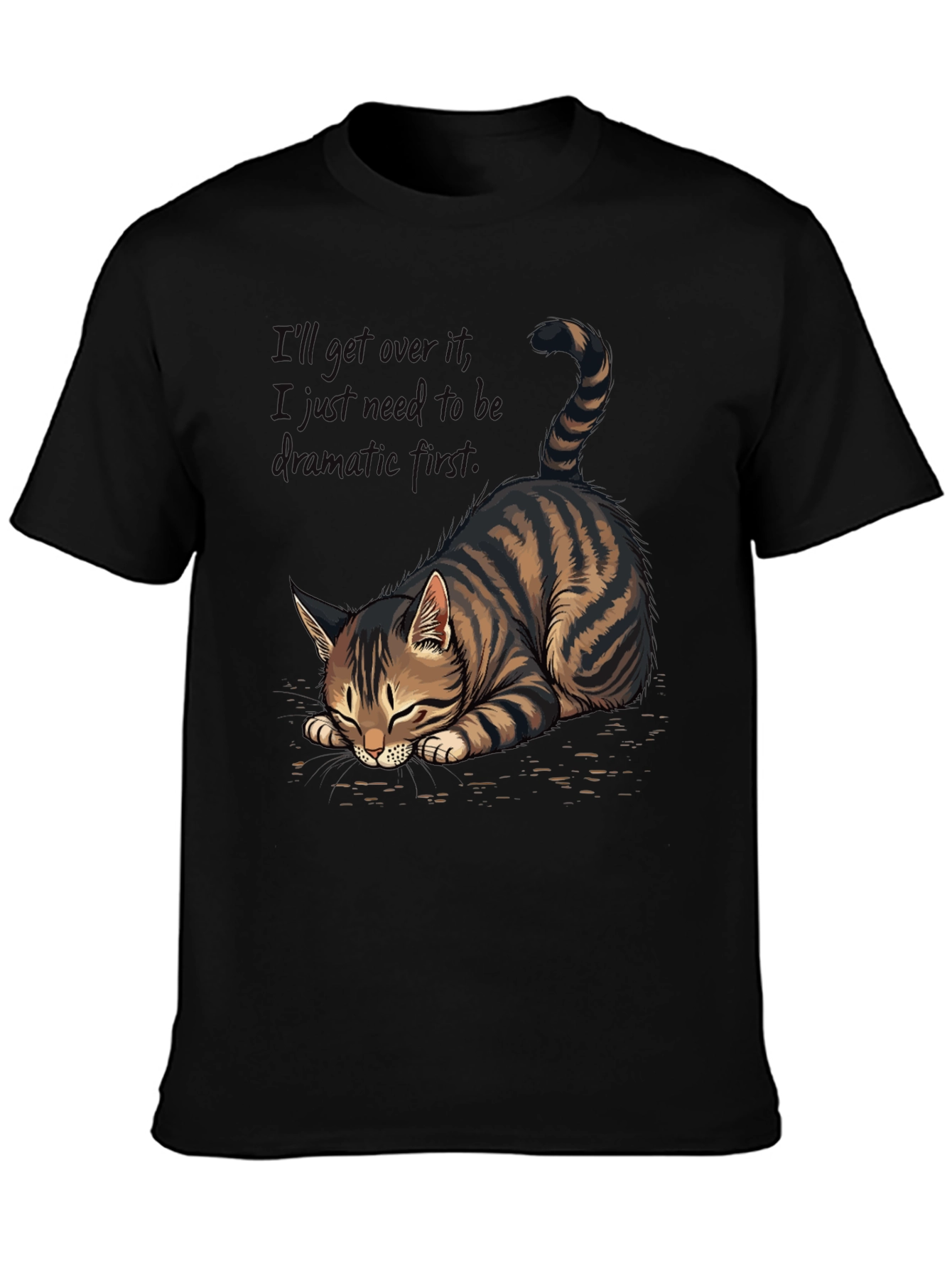 Dramatic Cat Tee
