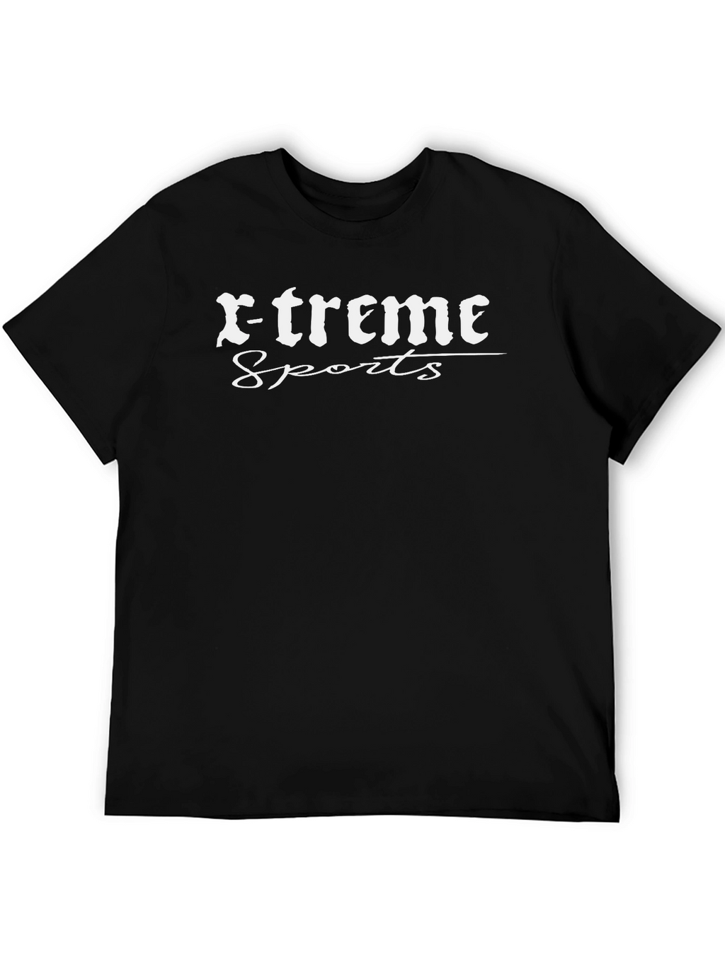 X-treme Sports Black Graphic T-Shirt