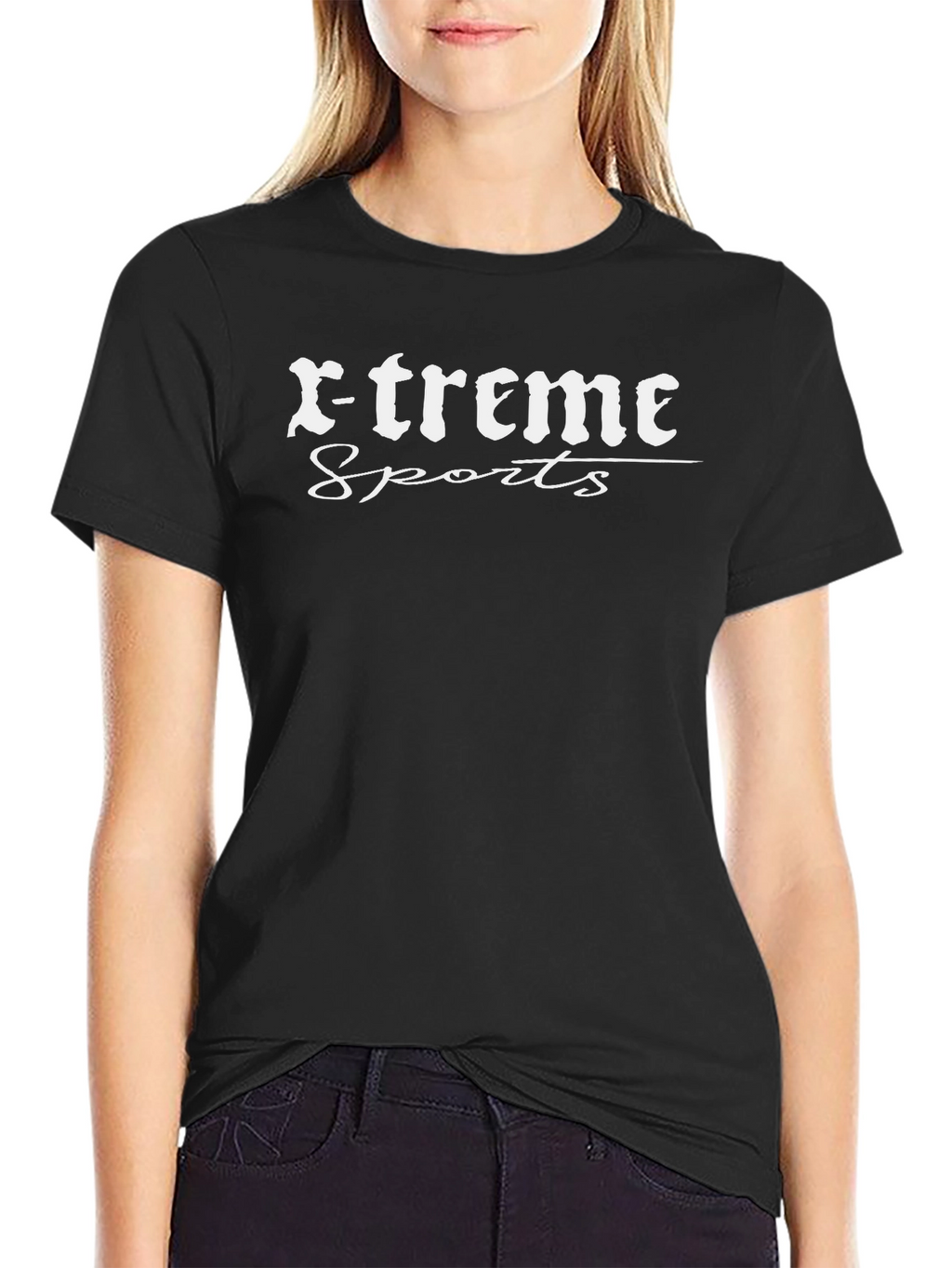X-treme Sports Black Graphic T-Shirt