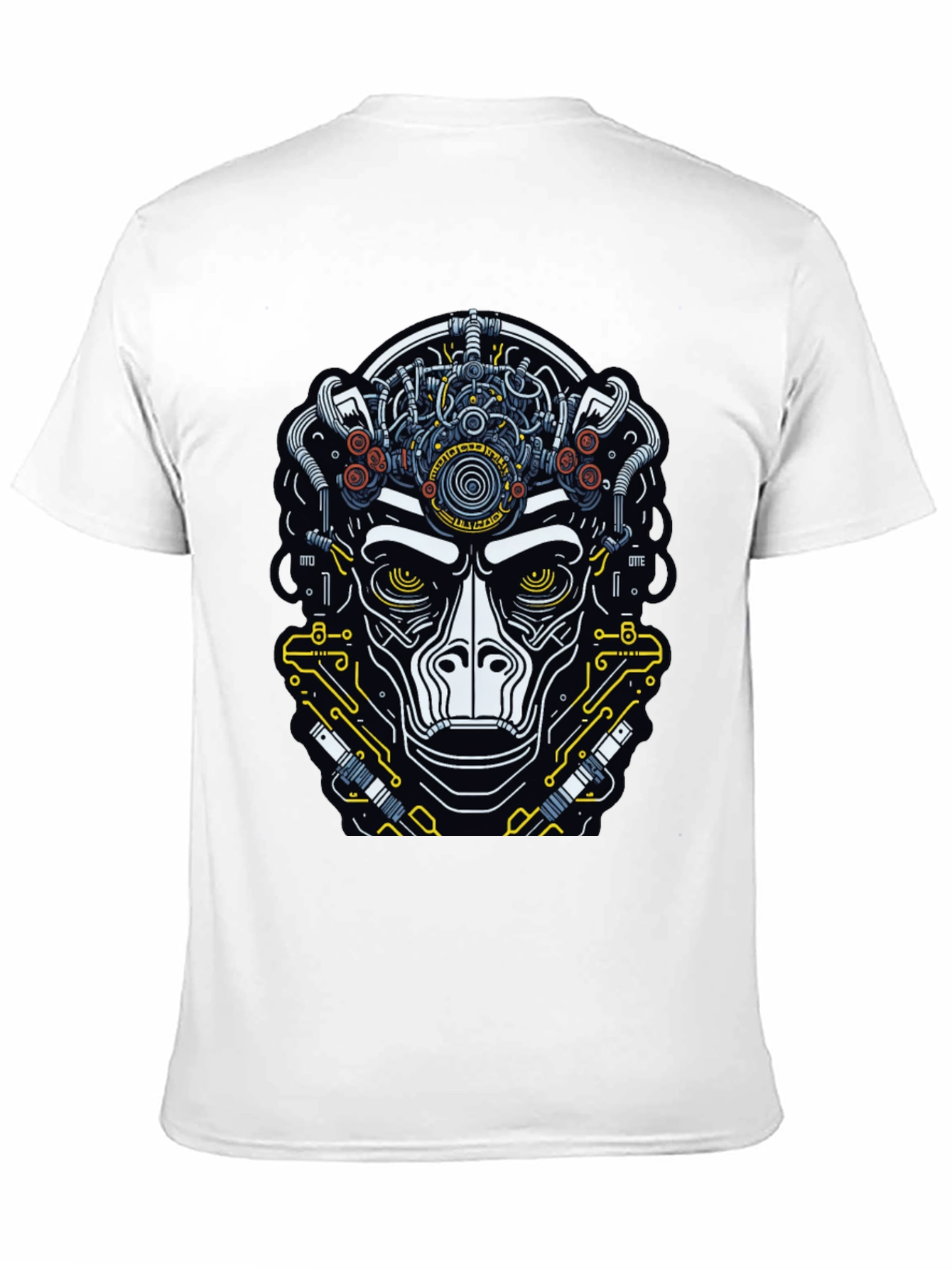 Cyberpunk Ape Graphic Tee - Unique Design