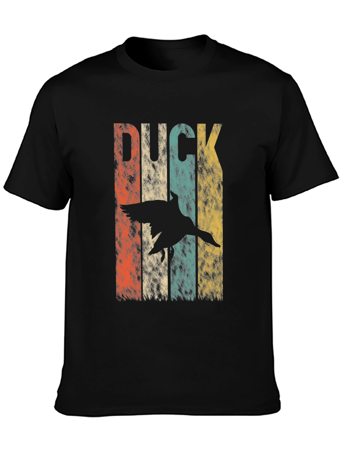 Retro Duck Graphic Tee - Vintage Style Bird Lover Shirt