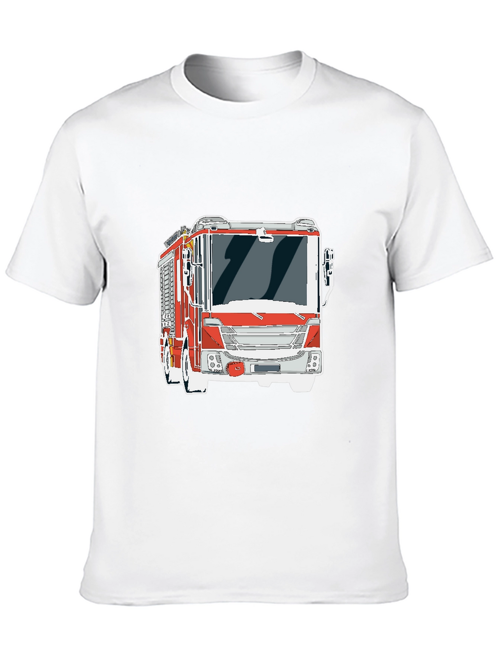 Firetruck Graphic Tee - Cool Fire Engine T-Shirt