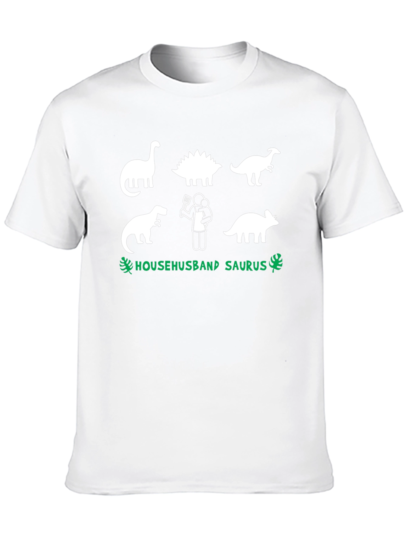 Househusband Saurus T-Shirt - Dad Dinosaur Graphic Tee
