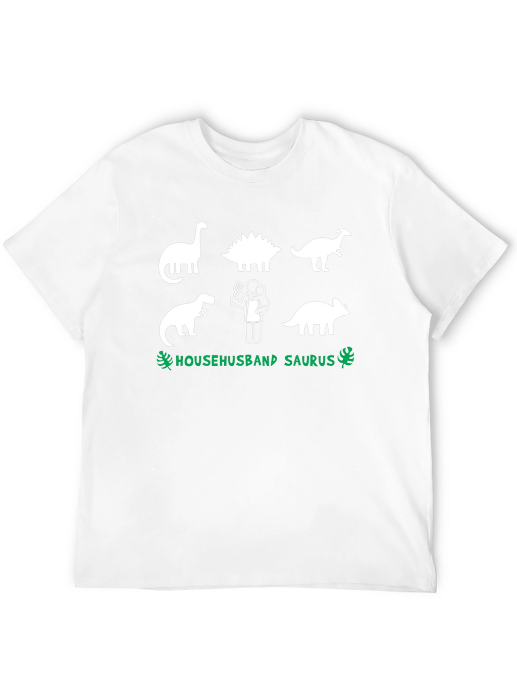 Househusband Saurus T-Shirt - Dad Dinosaur Graphic Tee