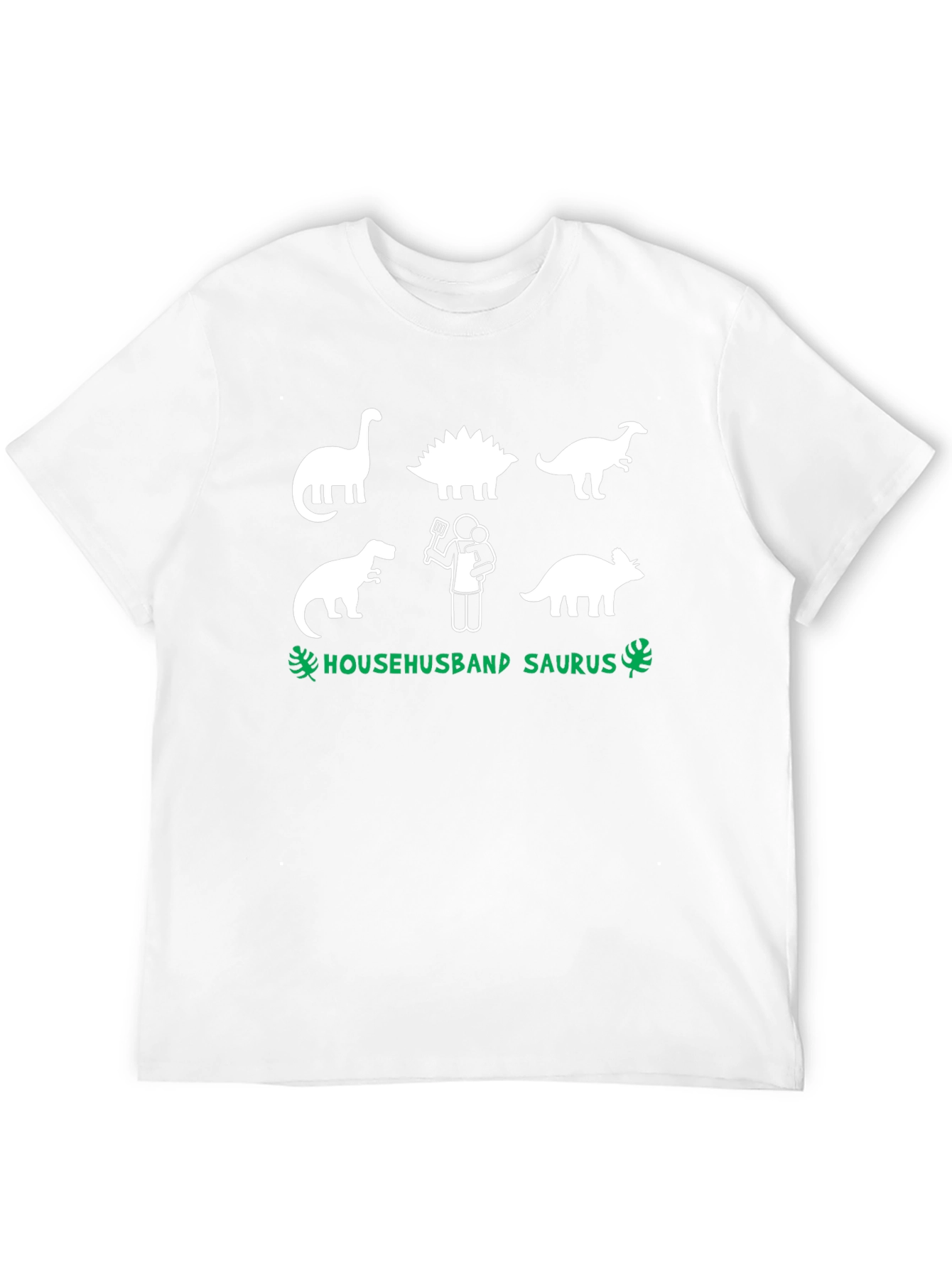 Househusband Saurus T-Shirt - Dad Dinosaur Graphic Tee