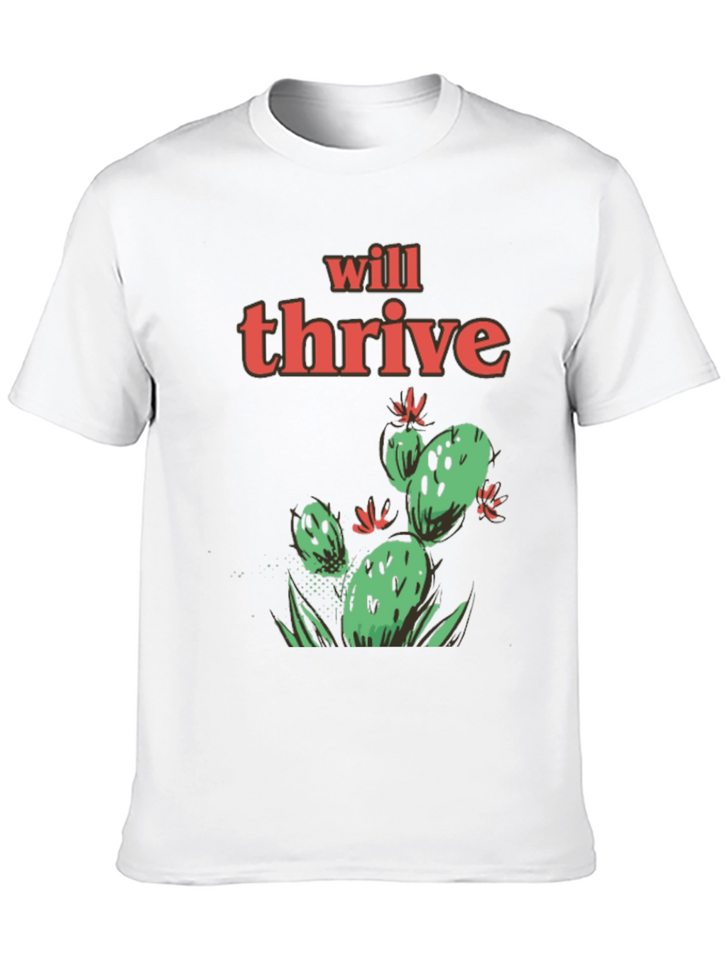 Will Thrive Cactus Graphic Tee