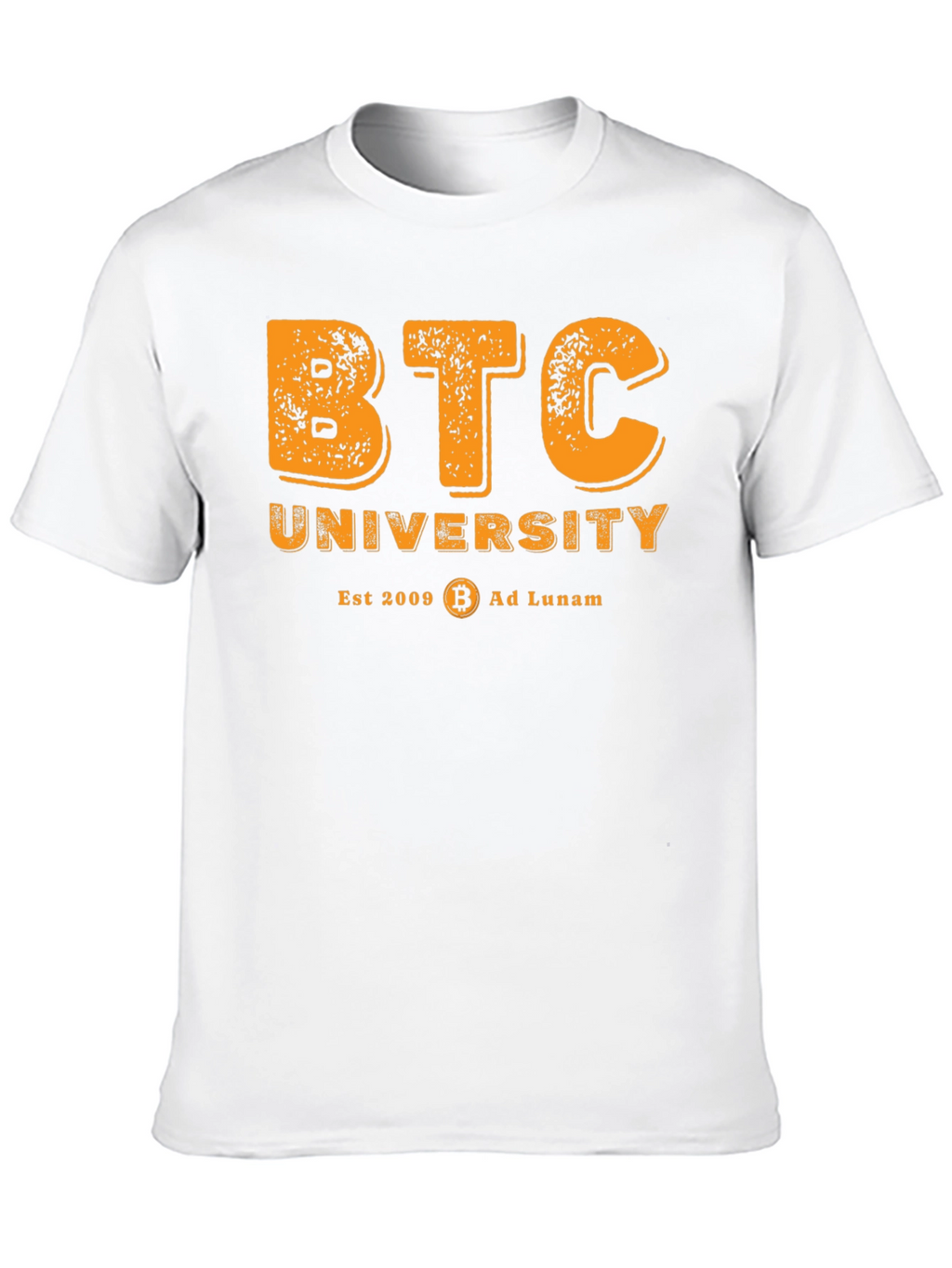 BTC University T-Shirt - Bitcoin Crypto Tee