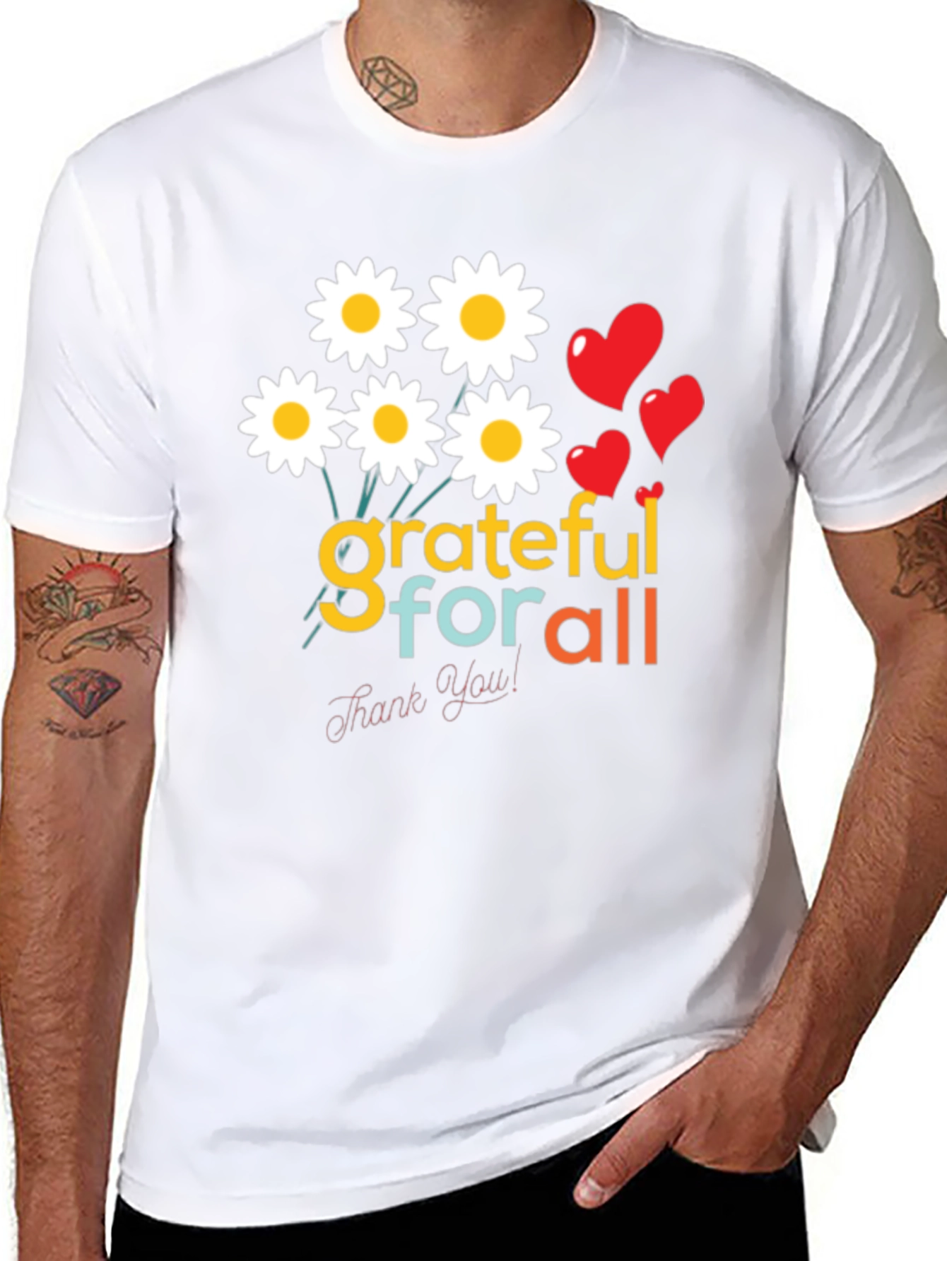 Grateful For All Graphic Tee