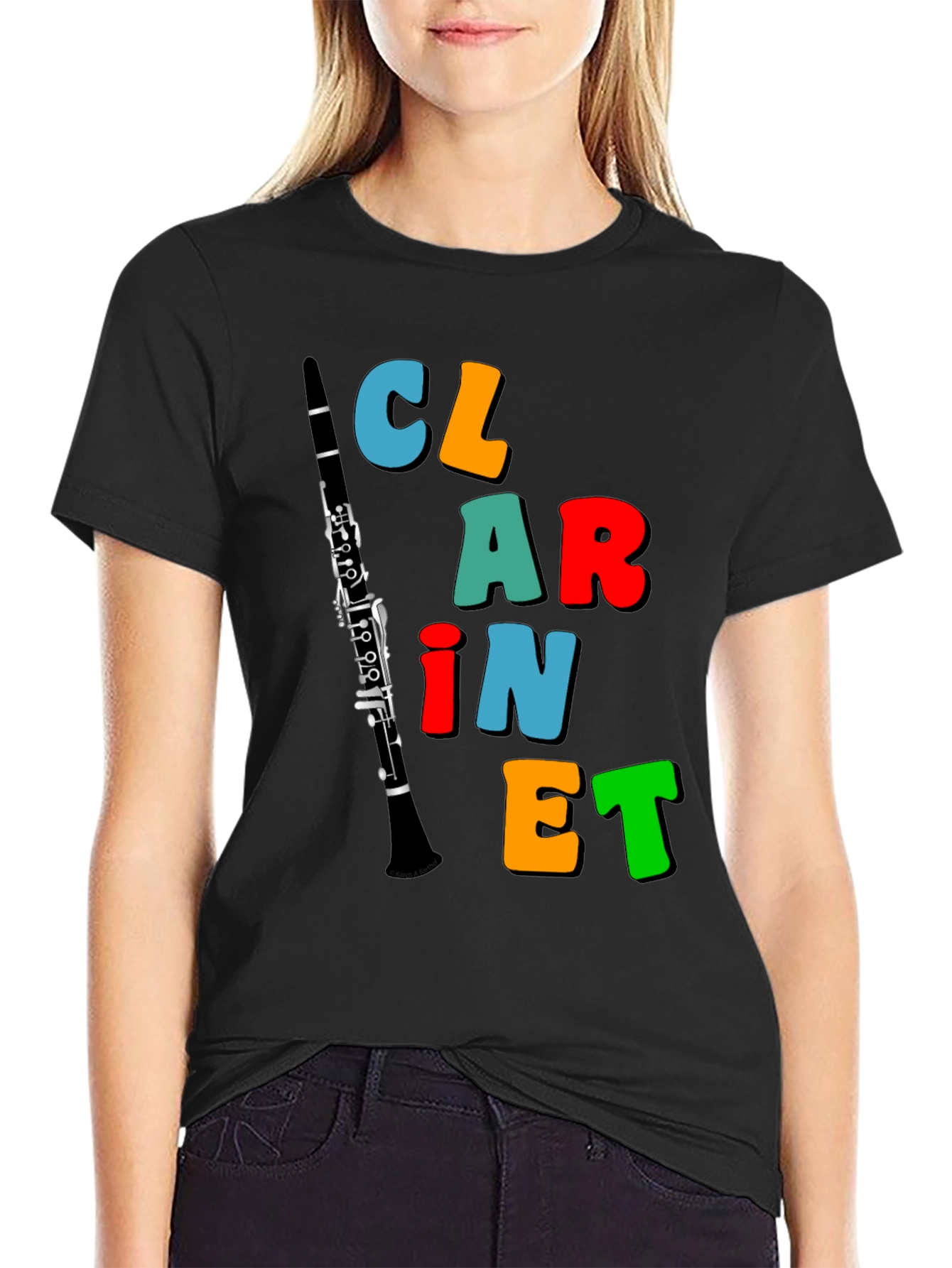 Clarinet T-Shirt - Band Instrument Tee