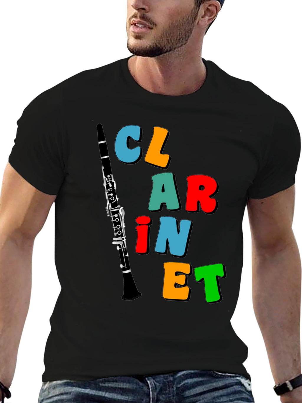Clarinet T-Shirt - Band Instrument Tee