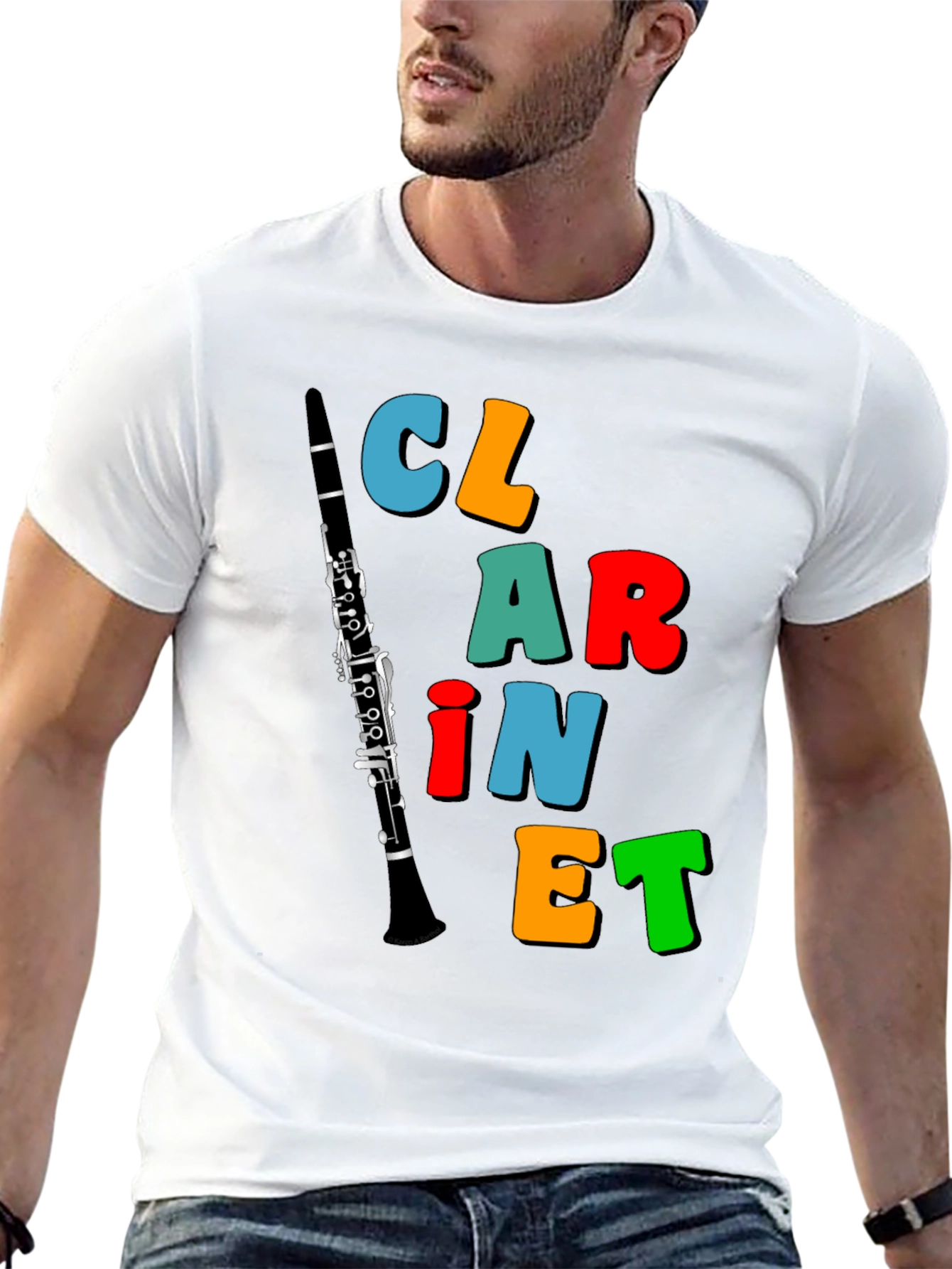 Clarinet T-Shirt - Band Instrument Tee