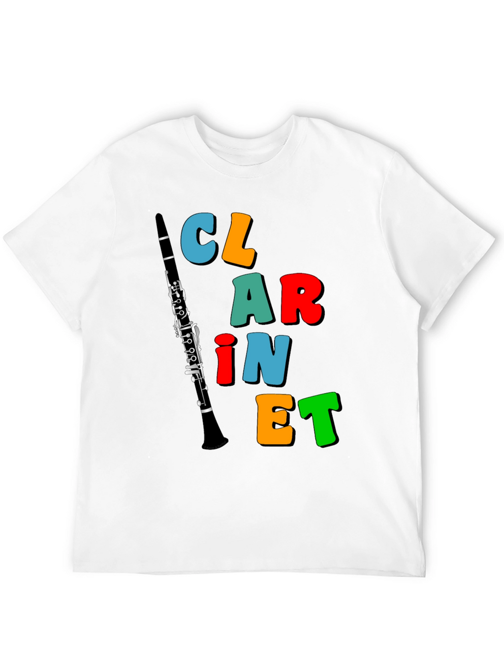 Clarinet T-Shirt - Band Instrument Tee