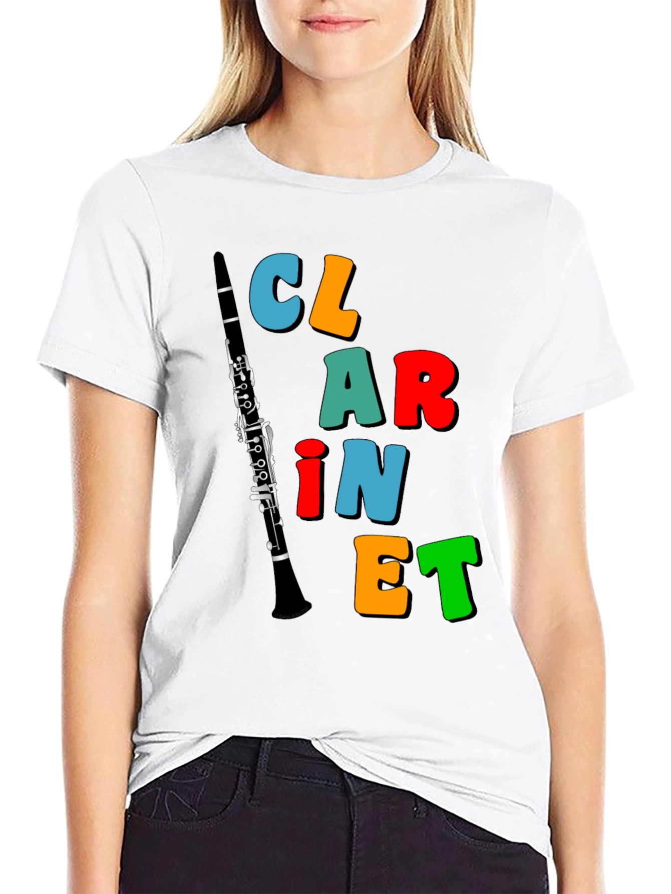 Clarinet T-Shirt - Band Instrument Tee