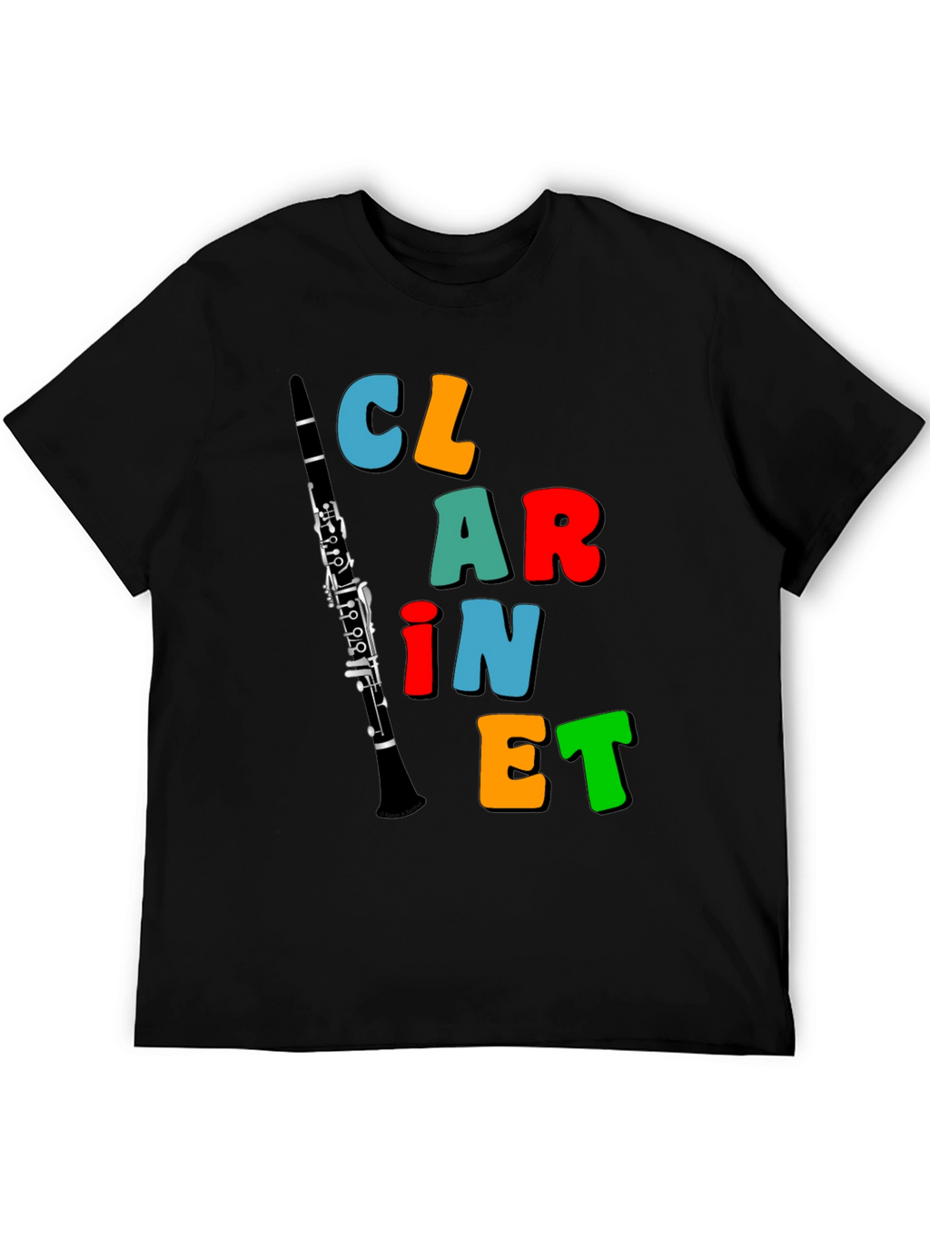 Clarinet T-Shirt - Band Instrument Tee