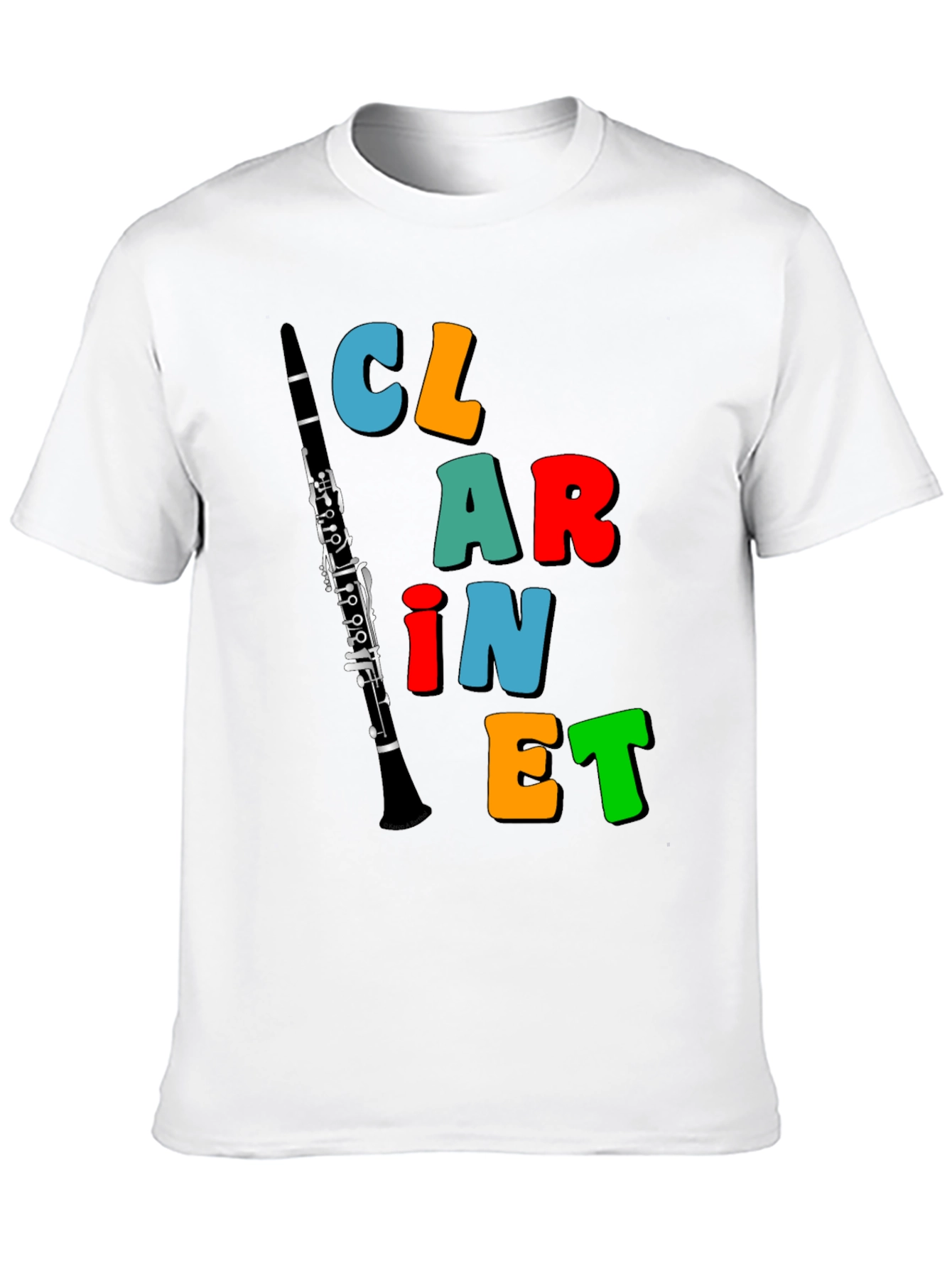 Clarinet T-Shirt - Band Instrument Tee