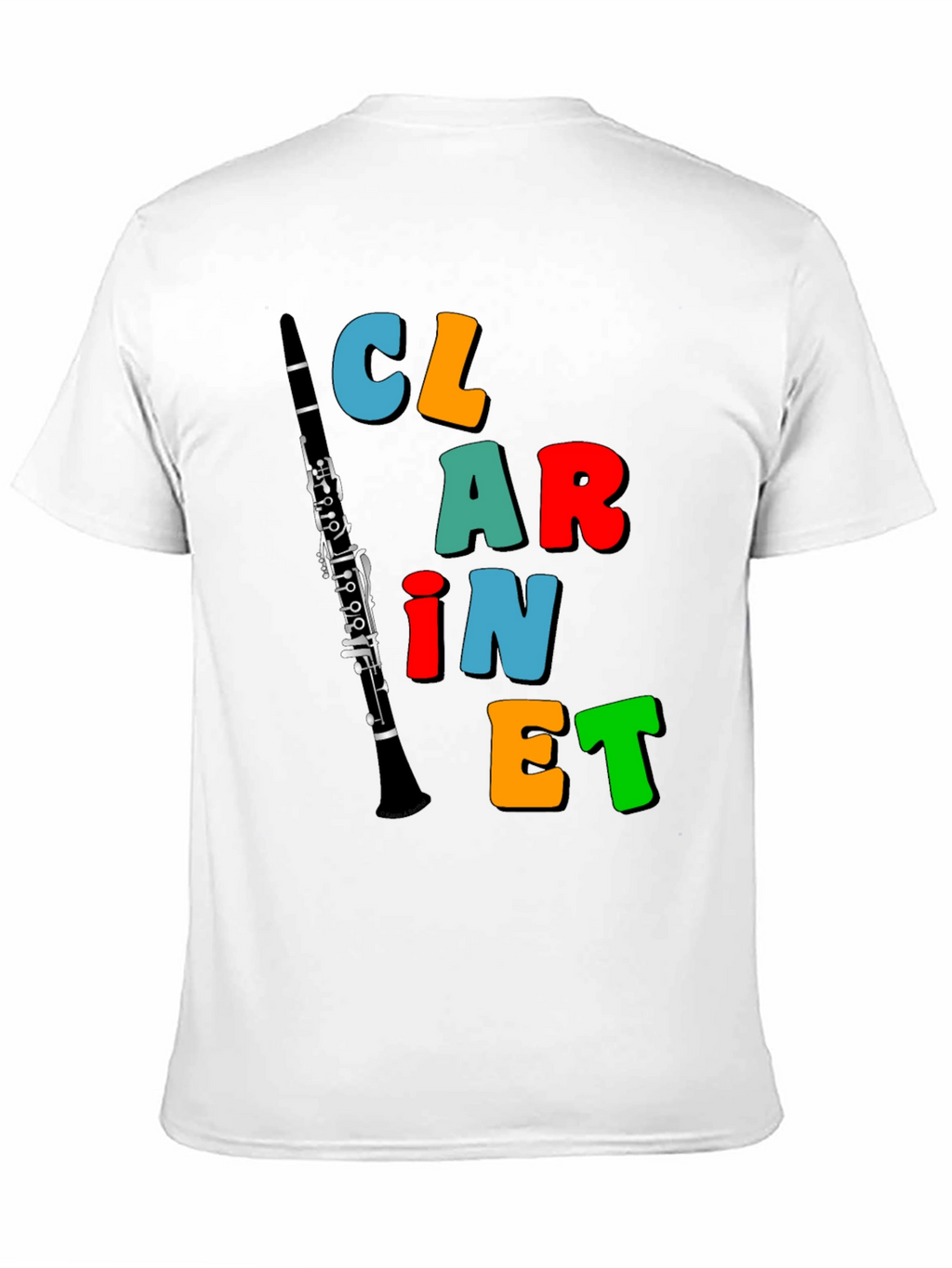 Clarinet T-Shirt - Band Instrument Tee