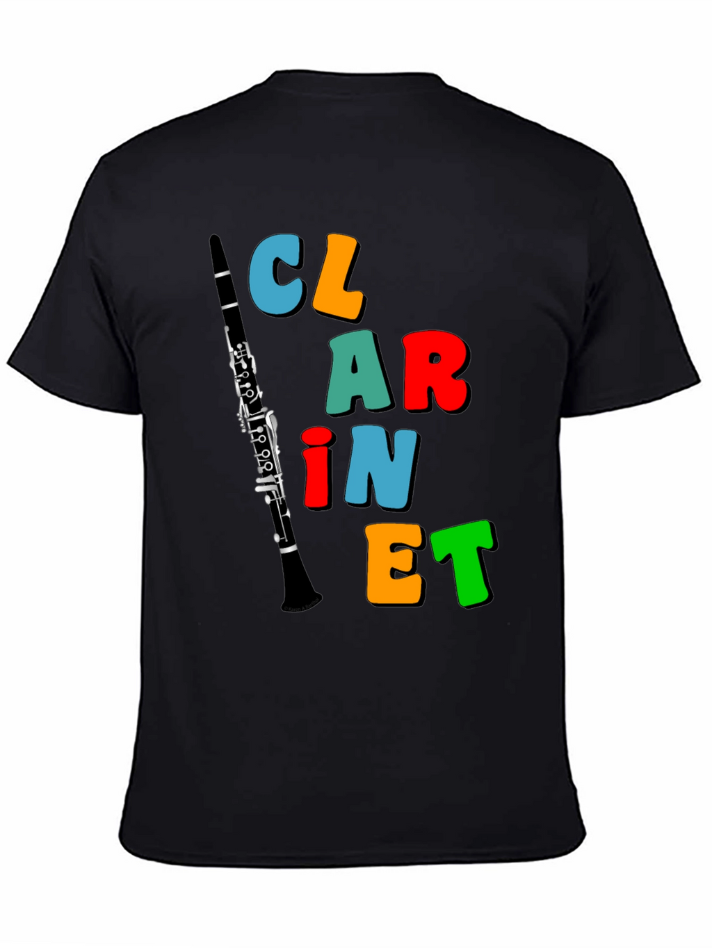 Clarinet T-Shirt - Band Instrument Tee