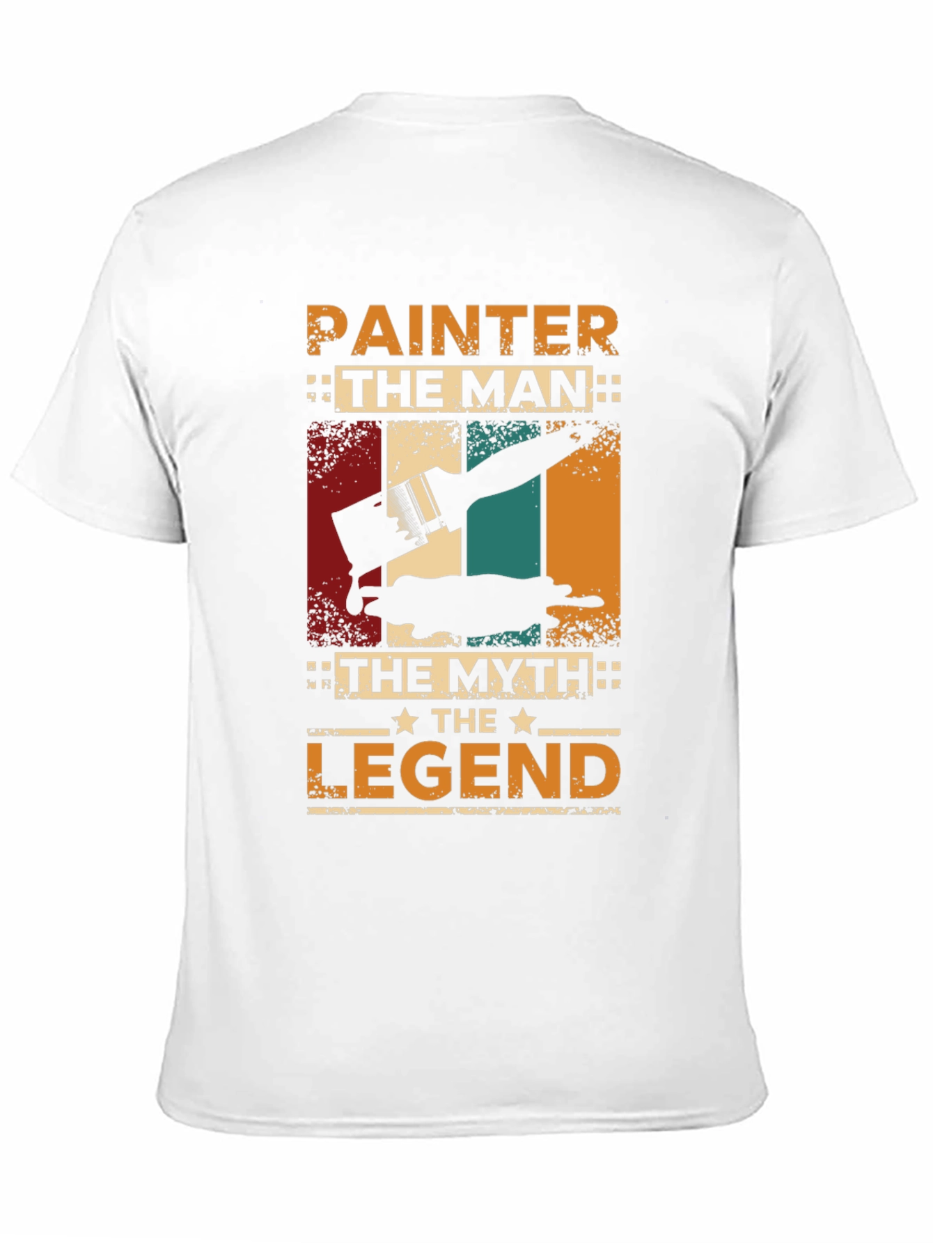 Painter T-Shirt - The Man The Myth The Legend