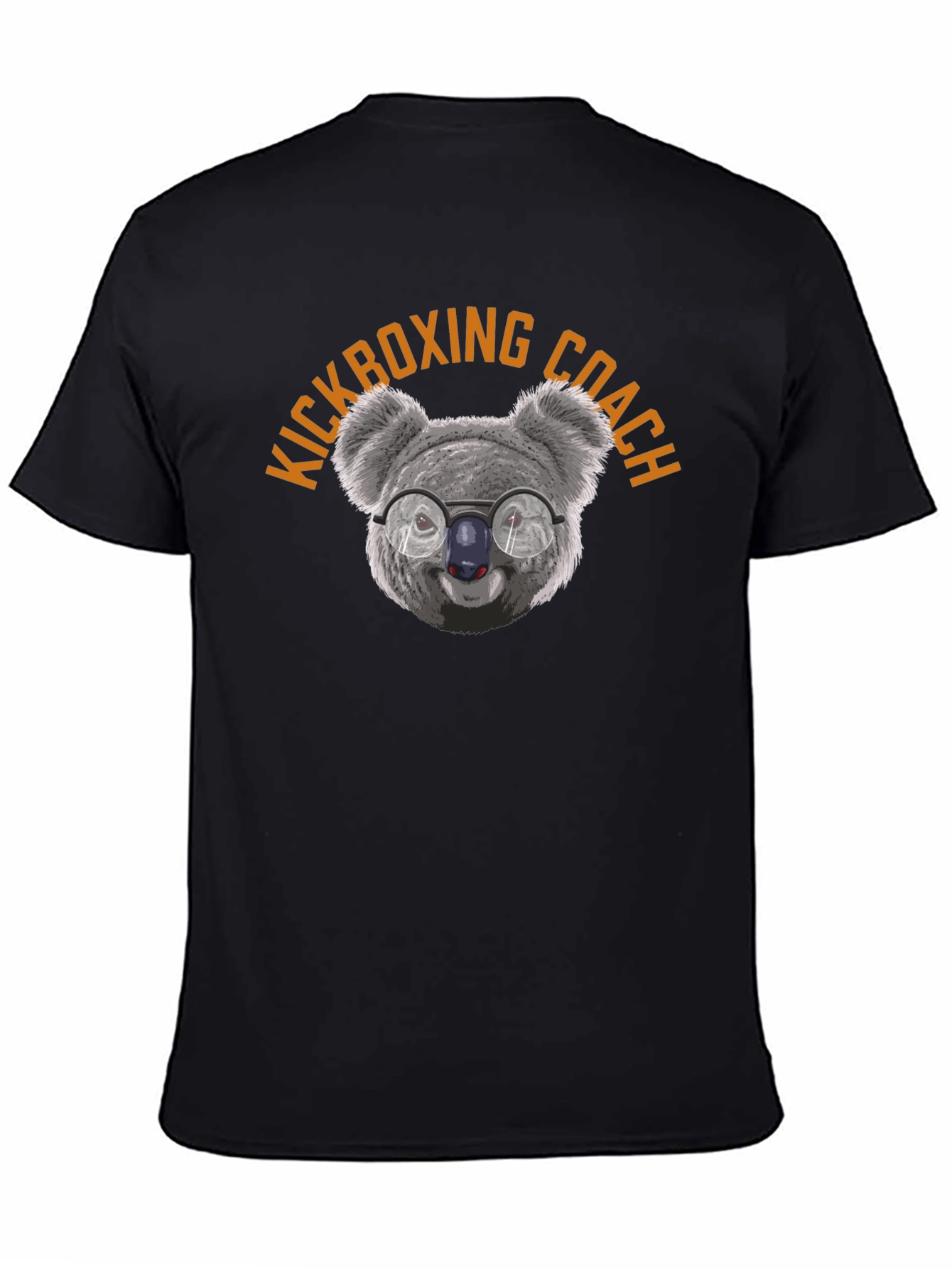 Koala Kickboxing Coach T-Shirt - Black
