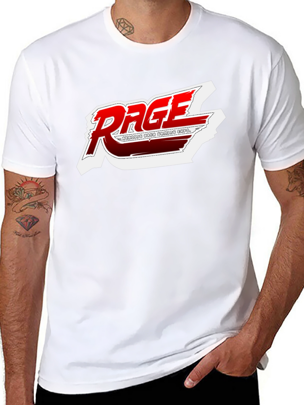 Rage Gaming Expo Black T-Shirt