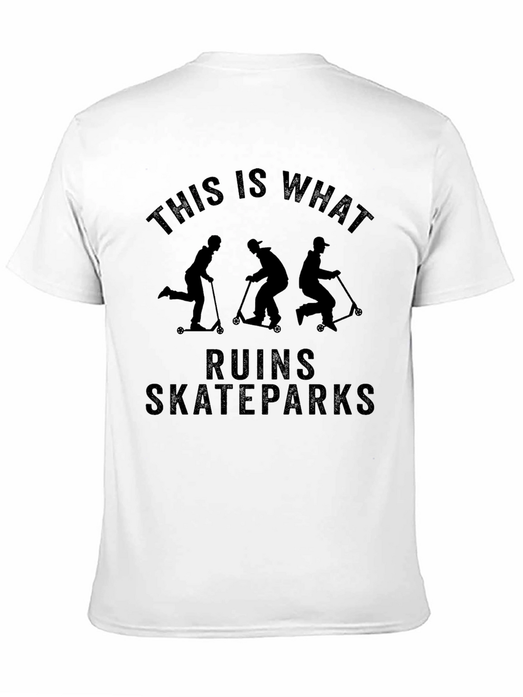 Skaters T-Shirt - Ruins Skateparks Tee