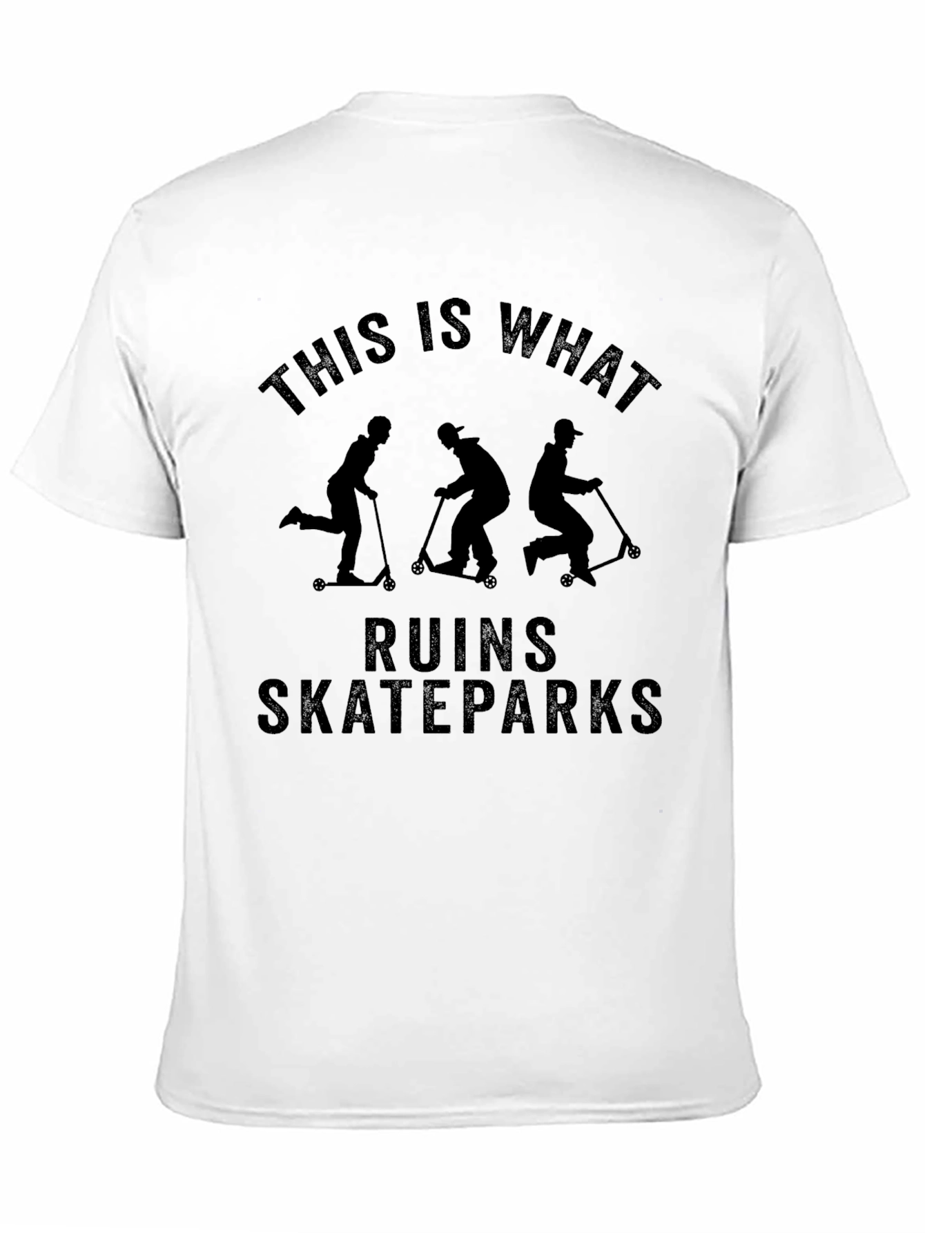 Skaters T-Shirt - Ruins Skateparks Tee