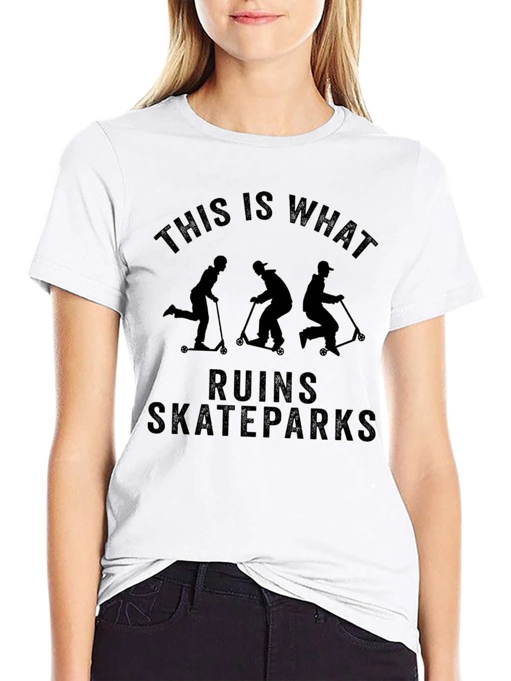 Skaters T-Shirt - Ruins Skateparks Tee