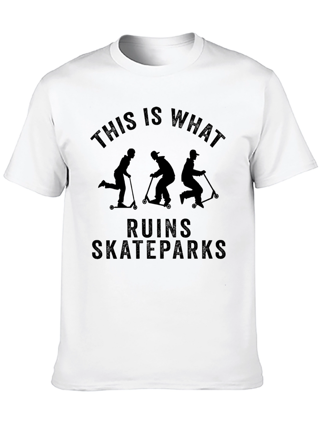 Skaters T-Shirt - Ruins Skateparks Tee