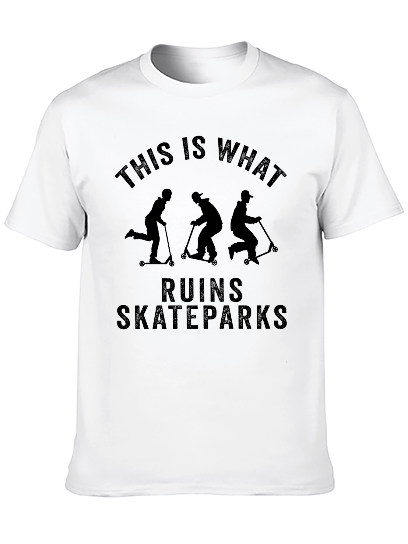 Skaters T-Shirt - Ruins Skateparks Tee