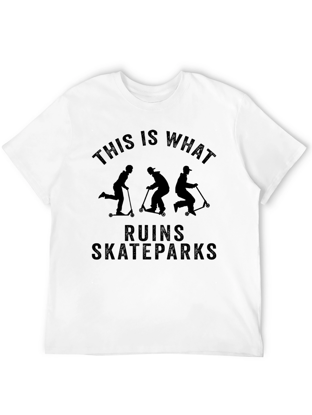 Skaters T-Shirt - Ruins Skateparks Tee