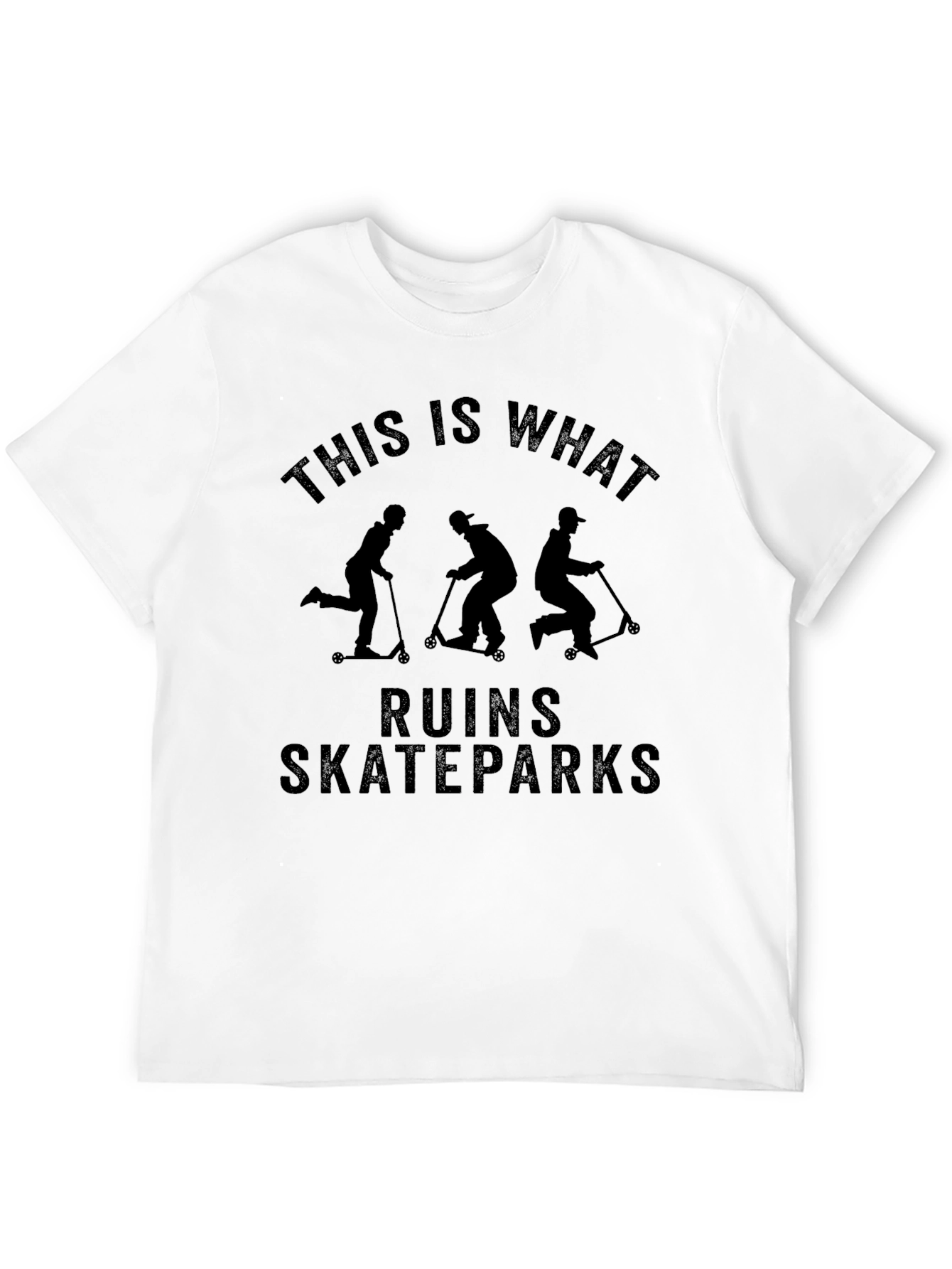 Skaters T-Shirt - Ruins Skateparks Tee