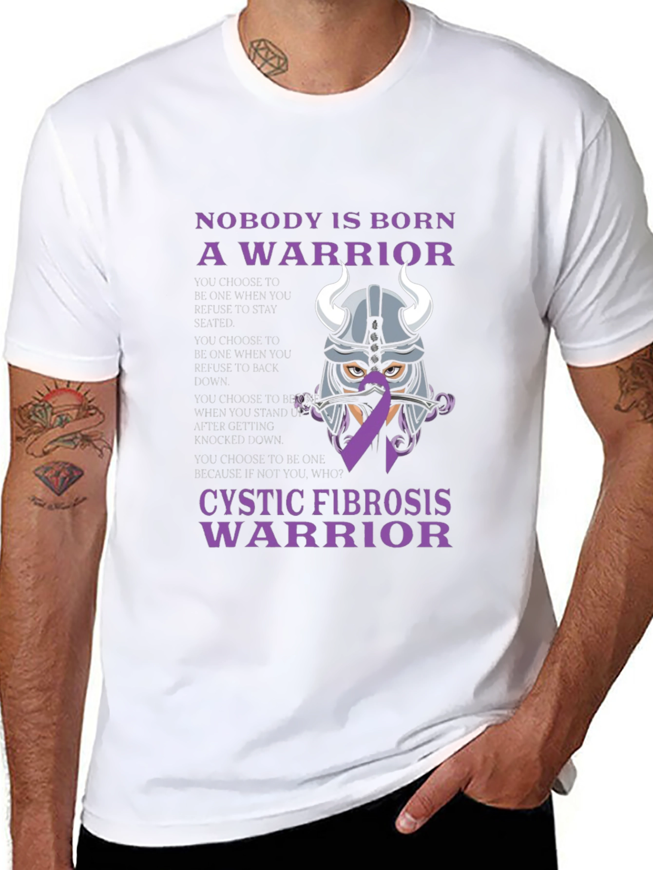 Cystic Fibrosis Warrior T-Shirt