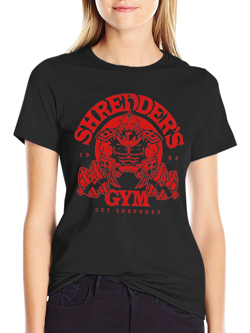 Shredders Gym Black T-Shirt