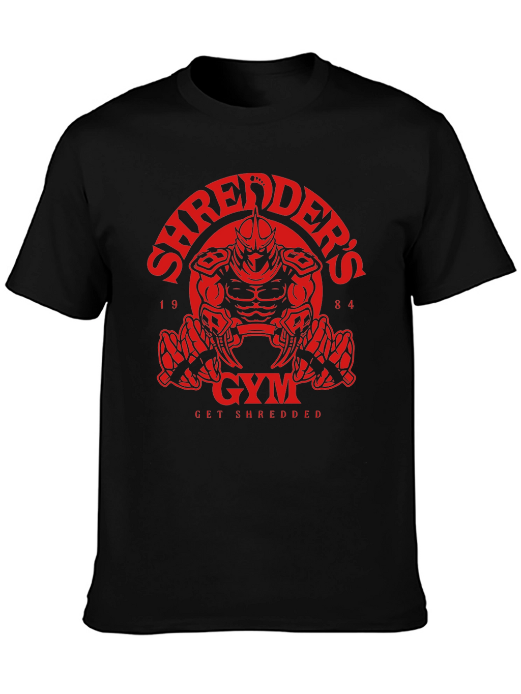 Shredders Gym Black T-Shirt
