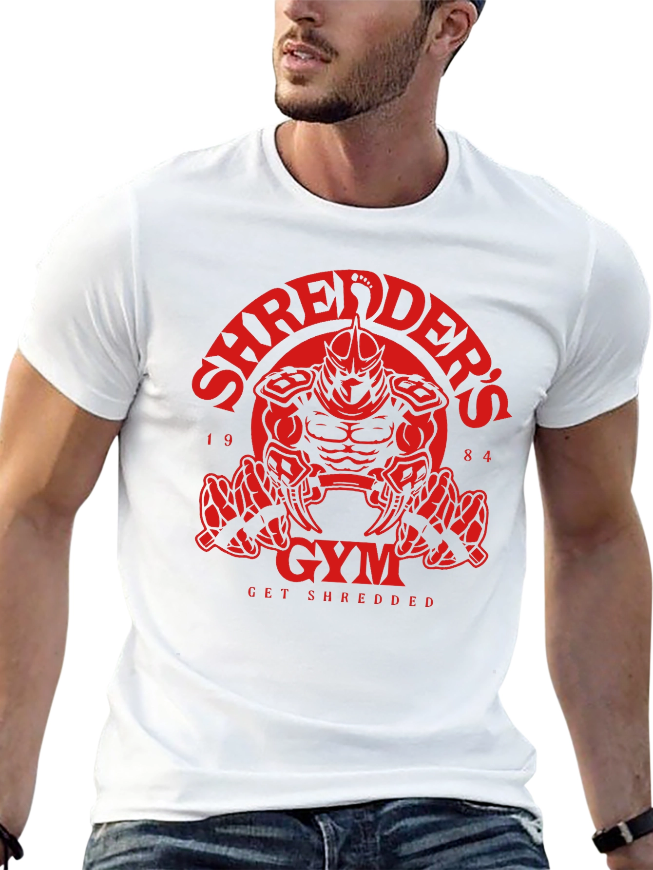 Shredders Gym Black T-Shirt