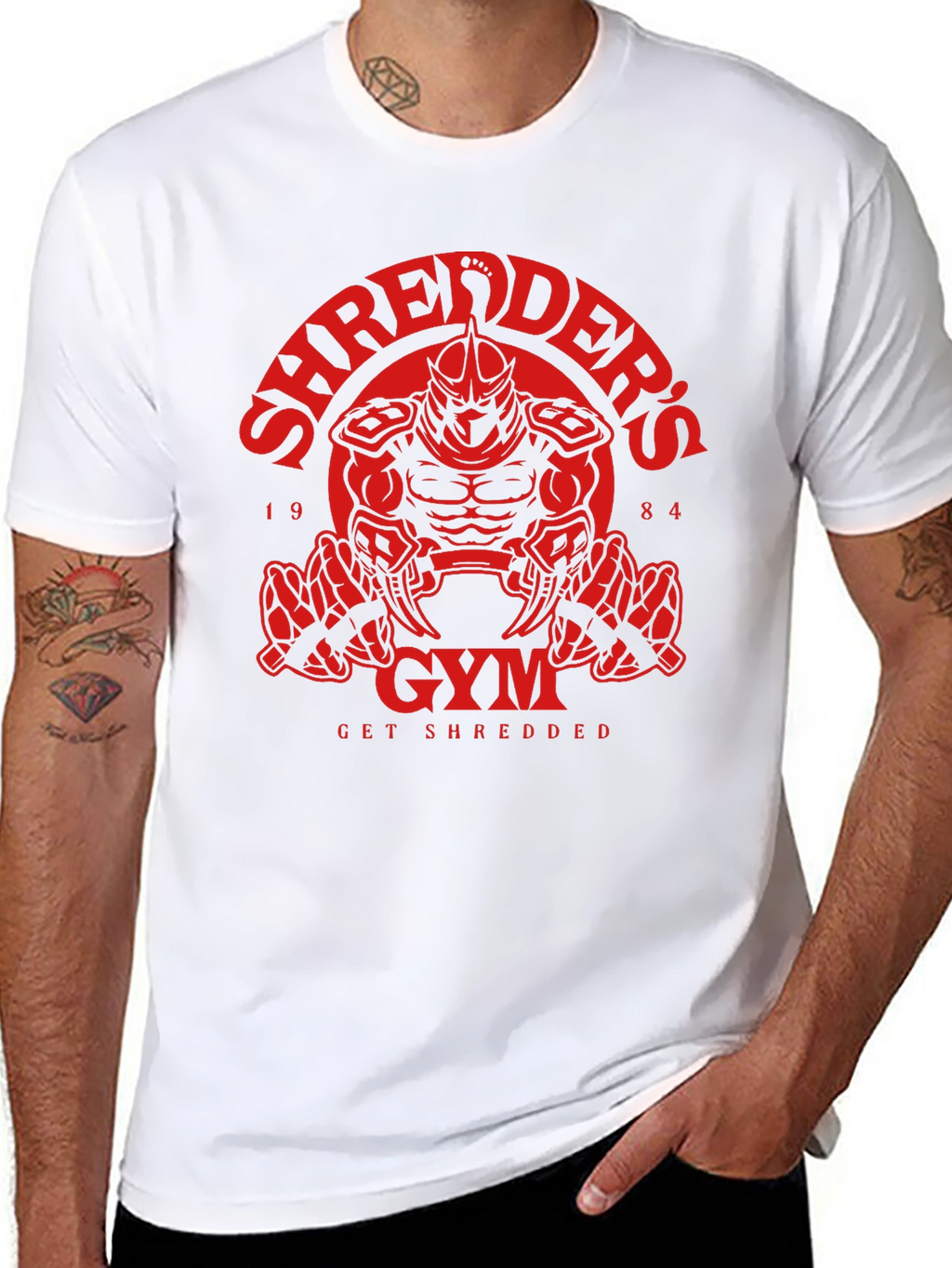 Shredders Gym Black T-Shirt