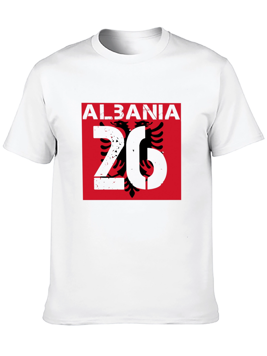 Albania Eagle Graphic Tee - Black