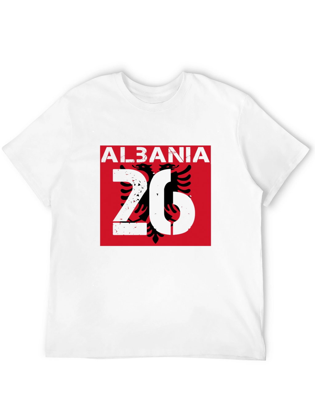 Albania Eagle Graphic Tee - Black