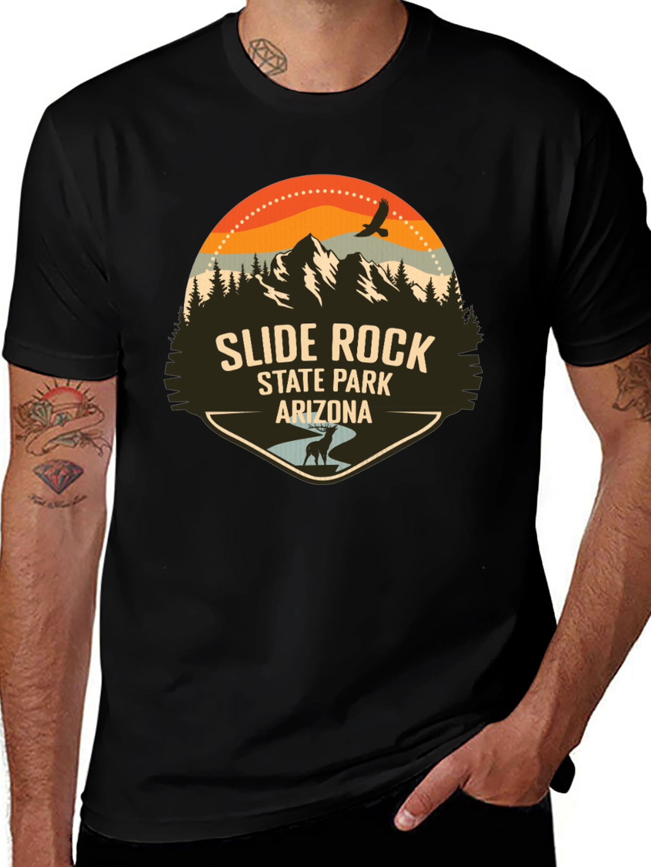 Slide Rock State Park Arizona Graphic Tee