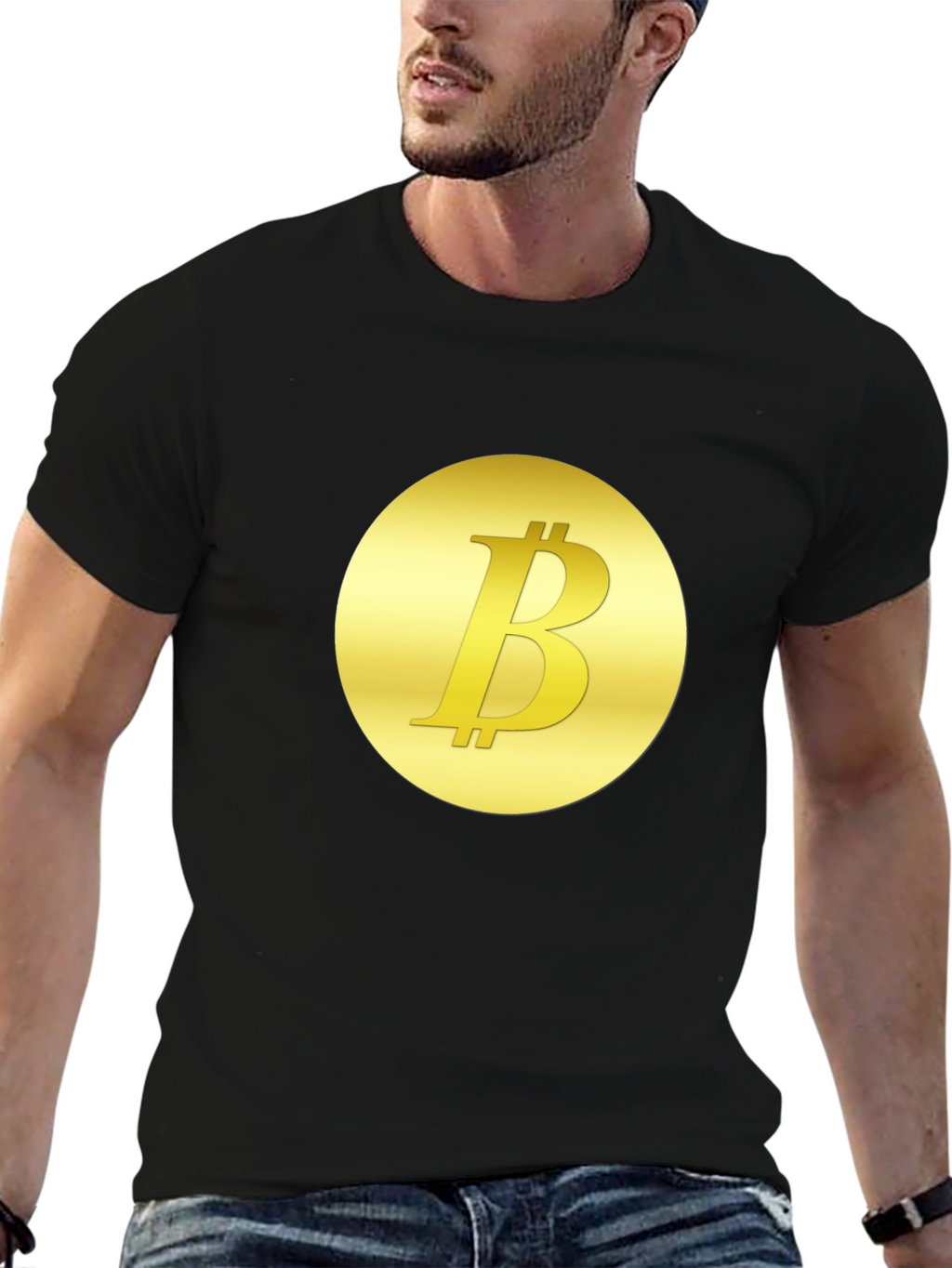 Bitcoin Logo T-Shirt - Crypto Currency Tee