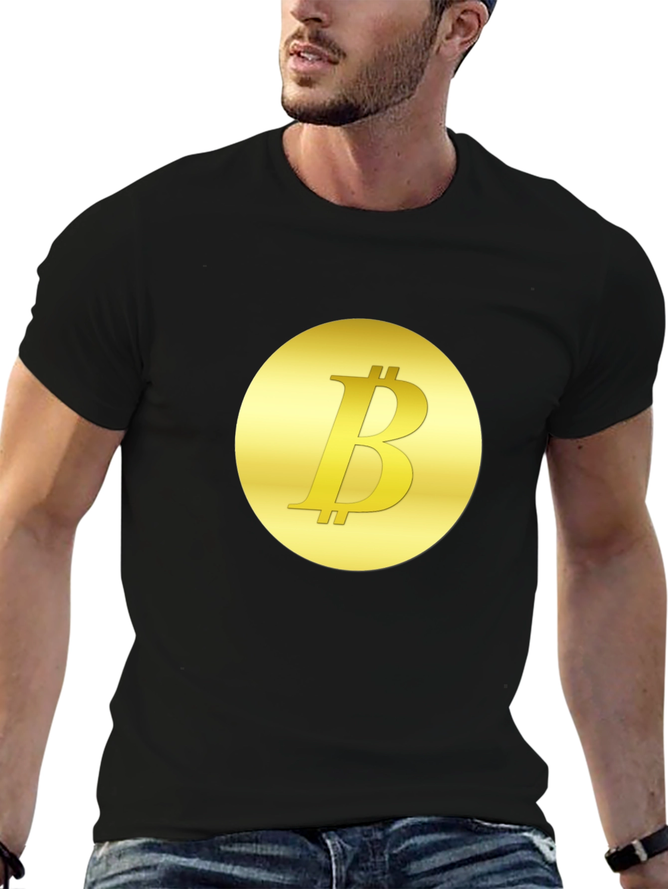 Bitcoin Logo T-Shirt - Crypto Currency Tee