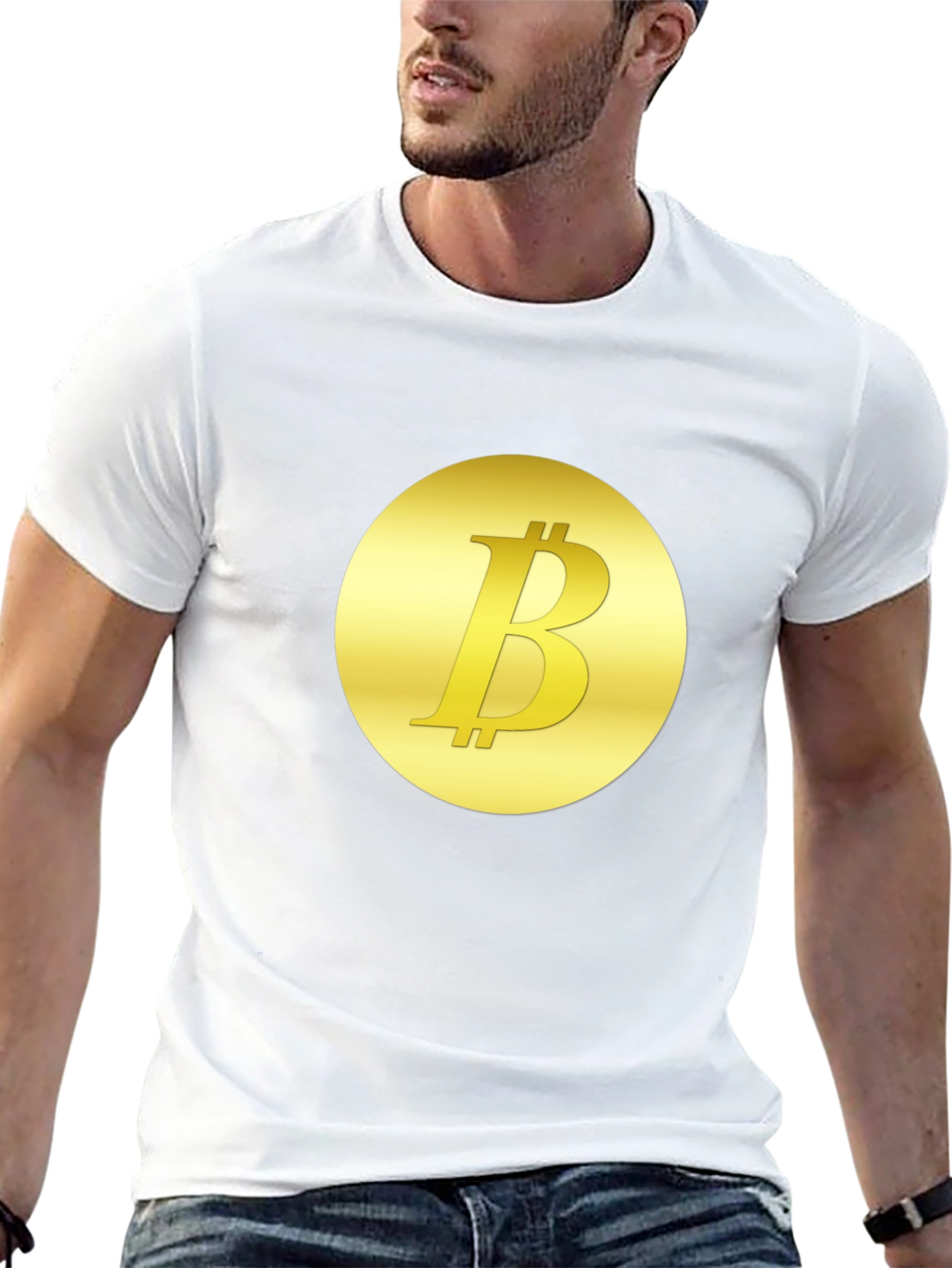 Bitcoin Logo T-Shirt - Crypto Currency Tee