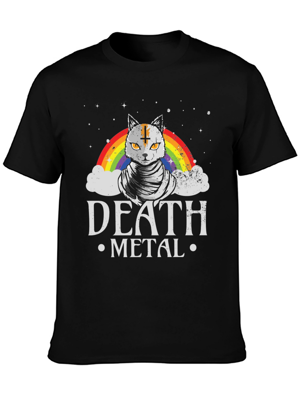 Death Metal Cat T-Shirt
